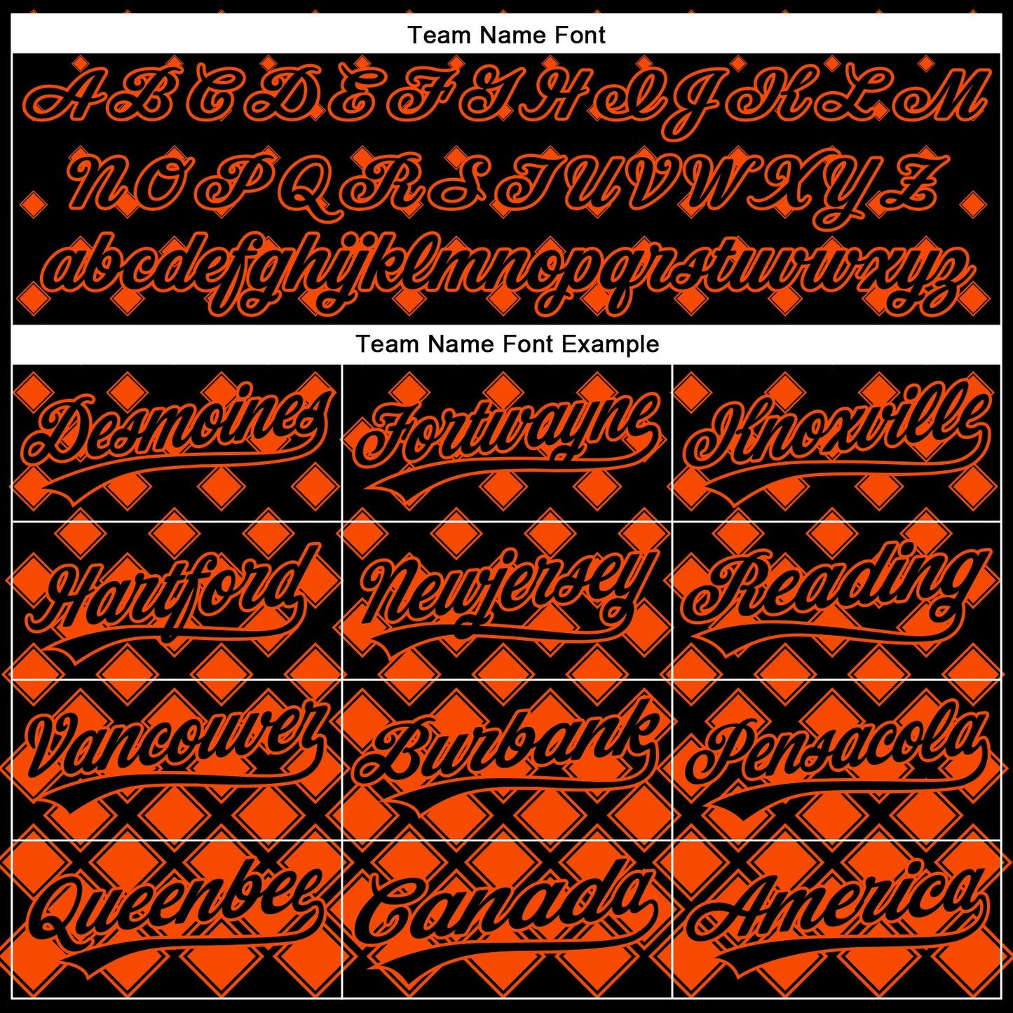 Custom Black Orange 3D Pattern Design Geometric Shapes Authentic Baseball Jersey - Sky-Custom