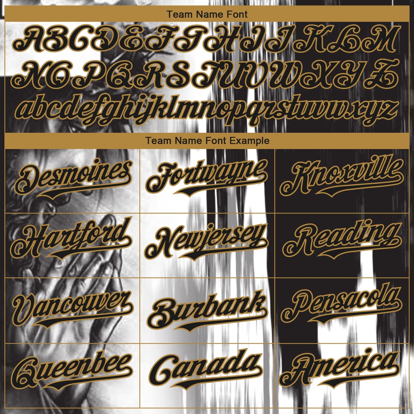Custom White Black-Old Gold 3D Pattern Design Religion Jesus Christ Authentic Baseball Jersey - Sky-Custom