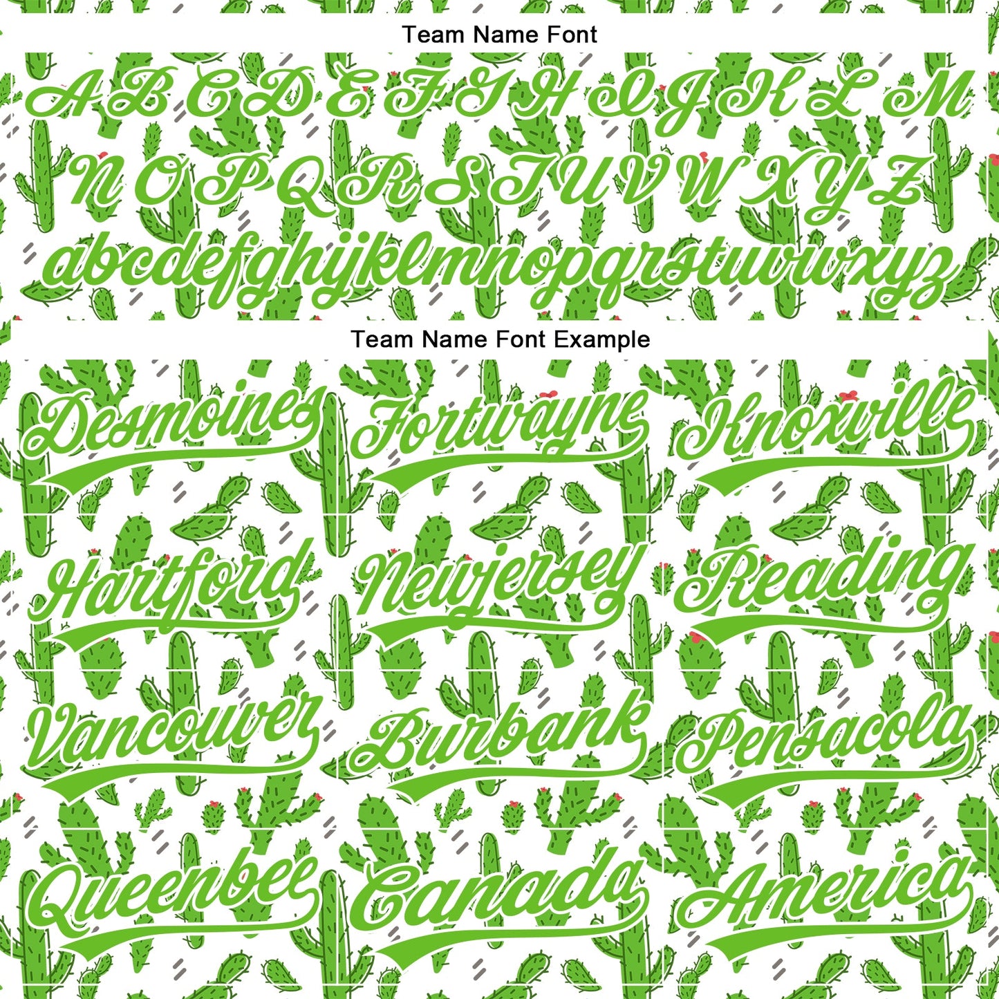 Custom White Aurora Green 3D Pattern Design Cactus Festival Authentic Baseball Jersey - Sky-Custom