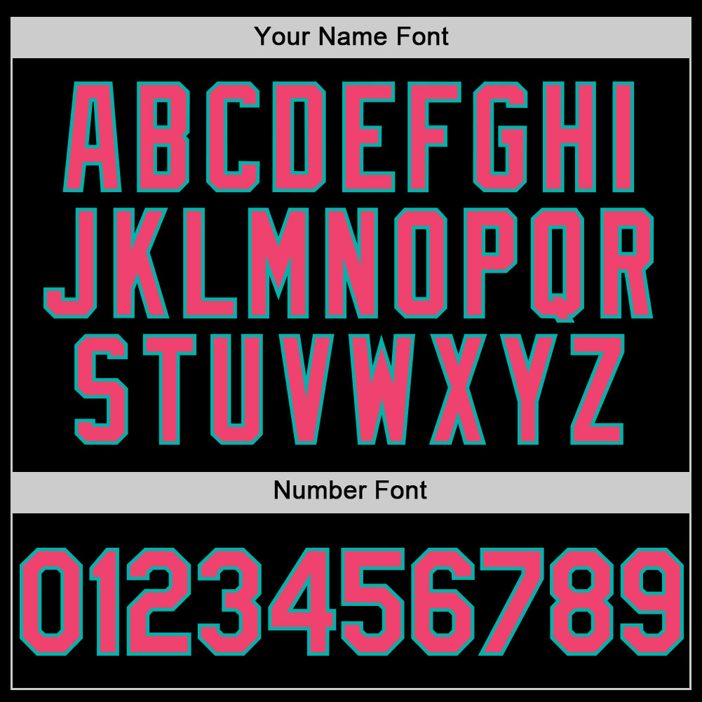 Custom Black Neon Pink-Aqua 3D Pattern Design Gradient Style Twinkle Star Authentic Baseball Jersey - Sky-Custom