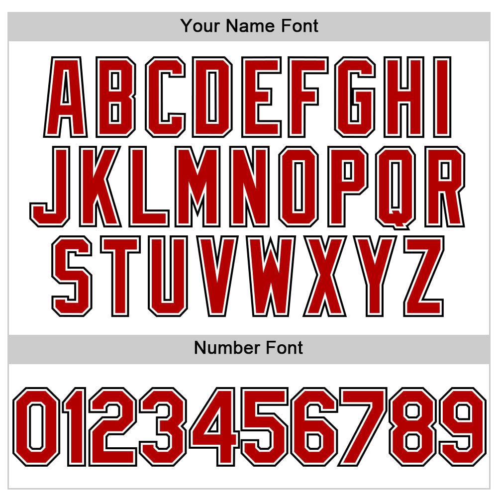 Custom White Red-Black 3D Pattern Design Gradient Style Twinkle Star Authentic Baseball Jersey - Sky-Custom