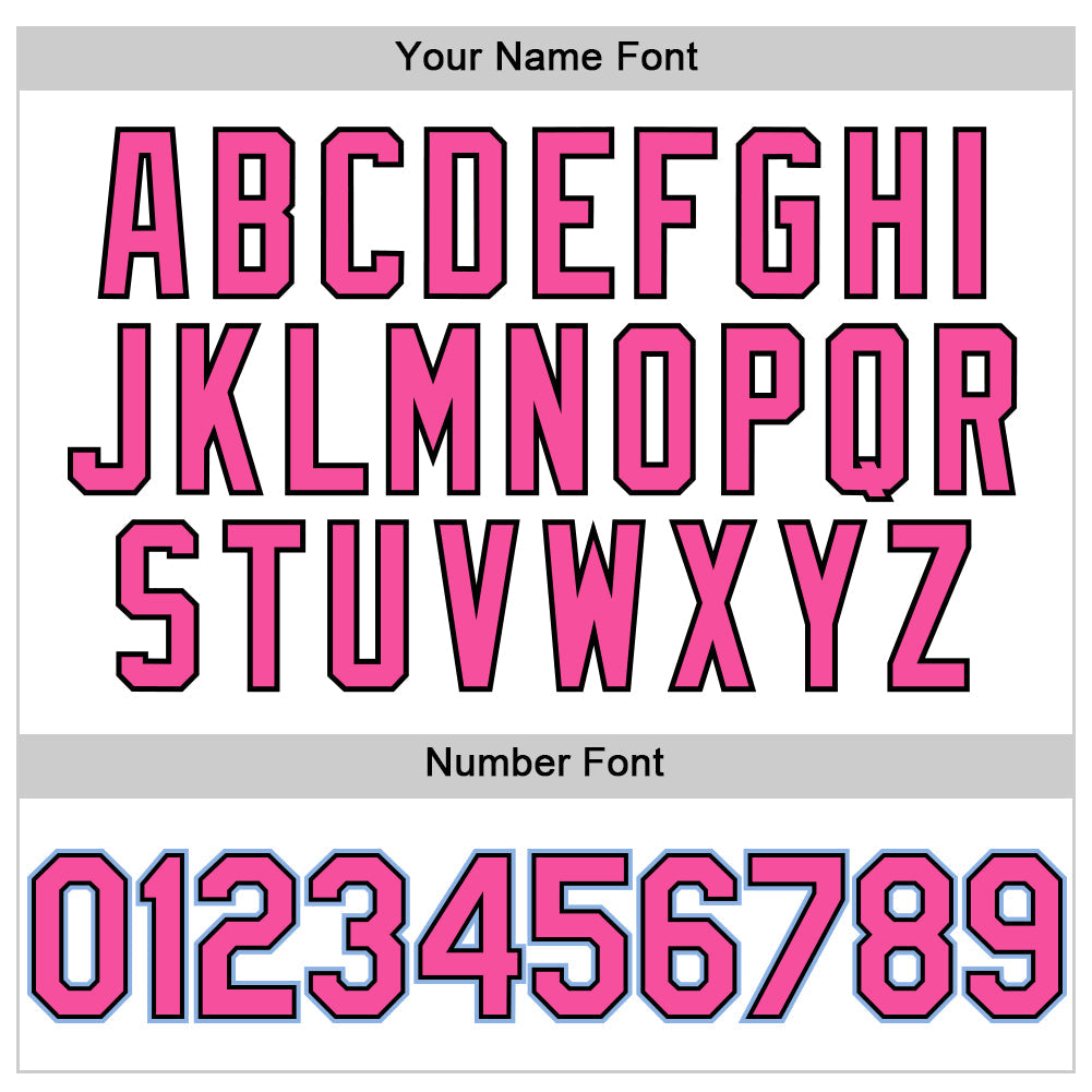 Custom White Pink Black-Light Blue 3D Pattern Design Gradient Style Twinkle Star Authentic Baseball Jersey - Sky-Custom