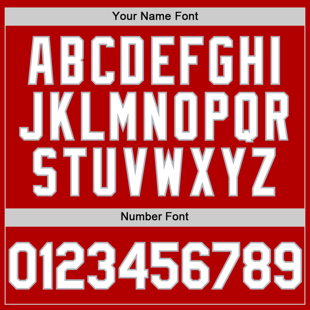 Custom Red White-Gray 3D Pattern Design Gradient Style Twinkle Star Authentic Baseball Jersey - Sky-Custom