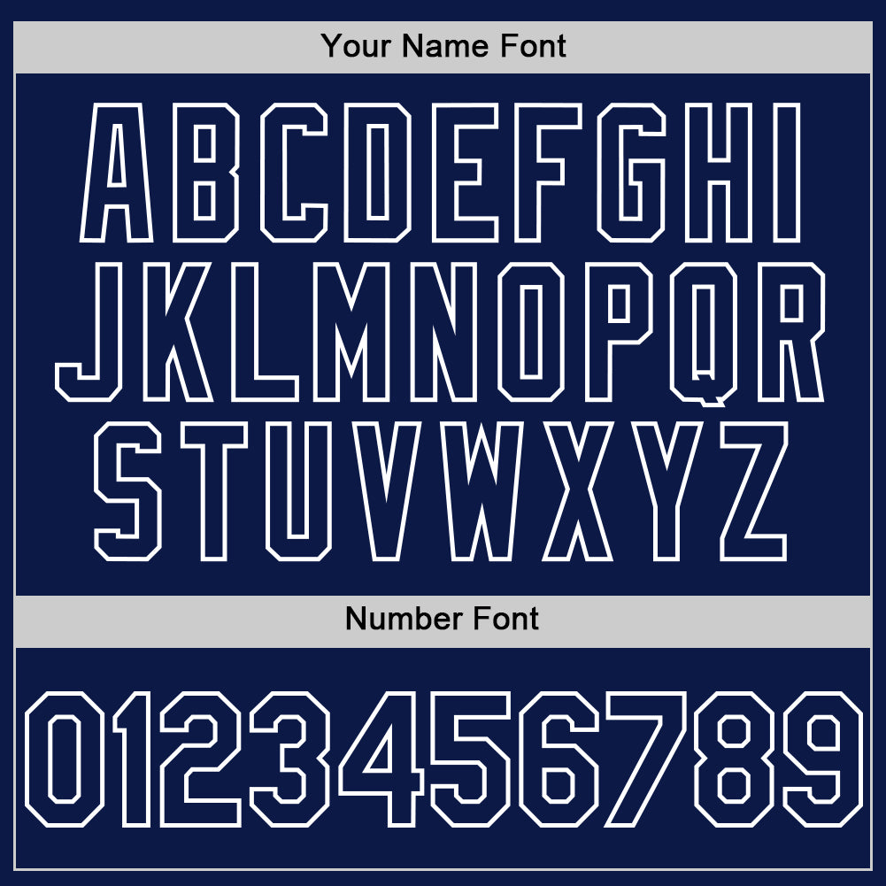 Custom White Navy 3D Pattern Design Gradient Style Twinkle Star Authentic Baseball Jersey - Sky-Custom