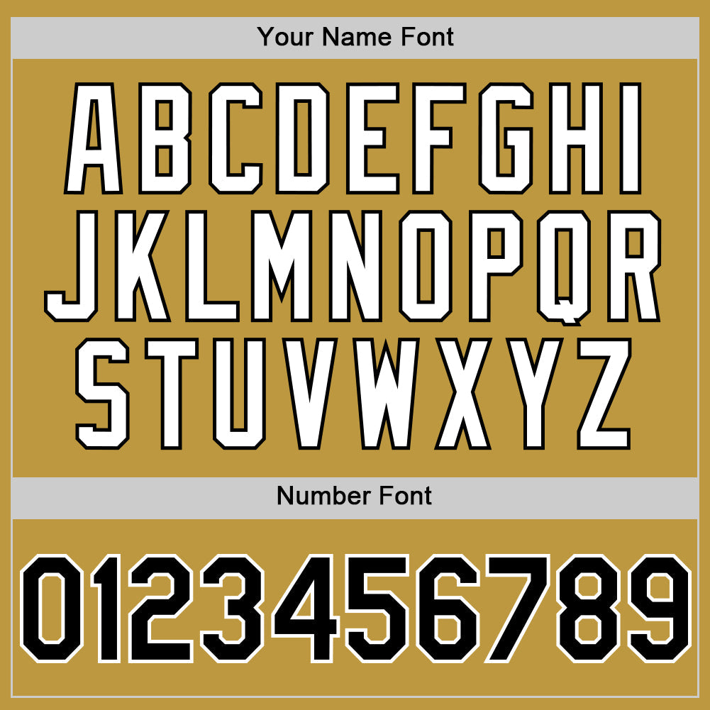 Custom Old Gold Black-White 3D Pattern Design Gradient Style Twinkle Star Authentic Baseball Jersey - Sky-Custom