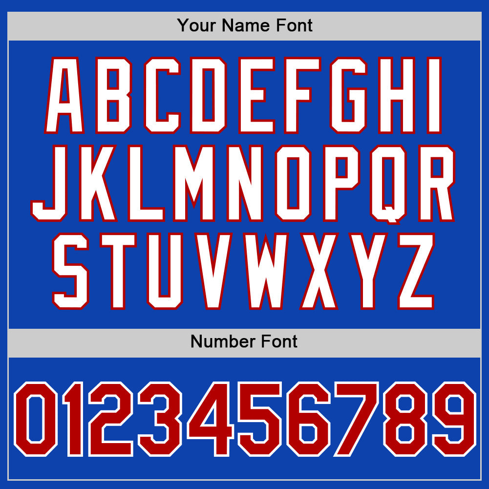 Custom Thunder Blue Red-White 3D Pattern Design Gradient Style Twinkle Star Authentic Baseball Jersey - Sky-Custom