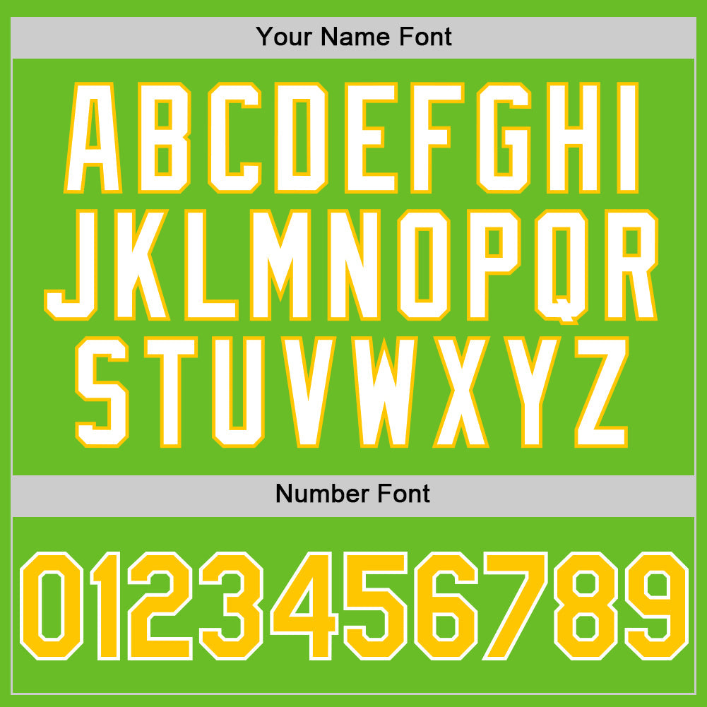 Custom Aurora Green Yellow-White 3D Pattern Design Gradient Style Twinkle Star Authentic Baseball Jersey - Sky-Custom