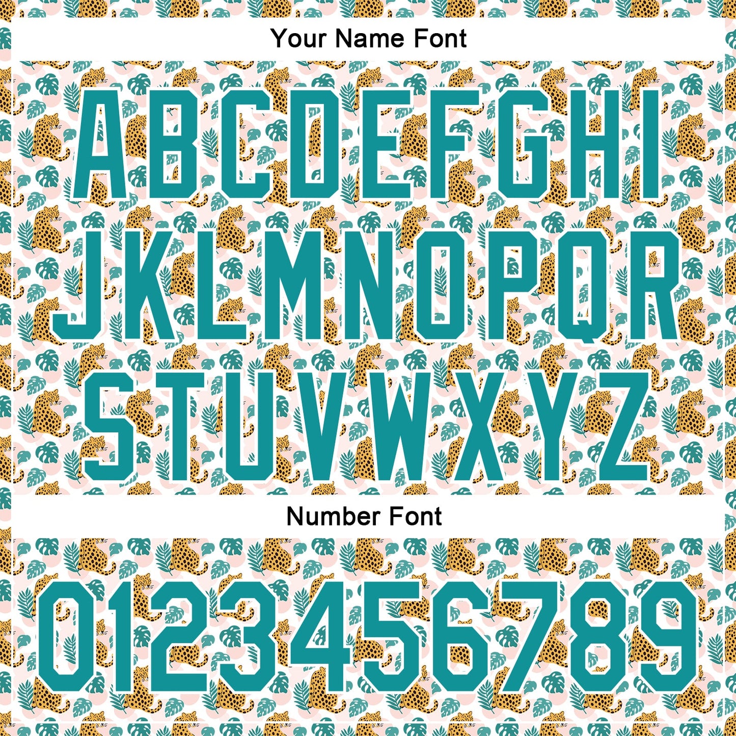 Custom White Teal 3D Pattern Design Animal Leopard Authentic Baseball Jersey - Sky-Custom