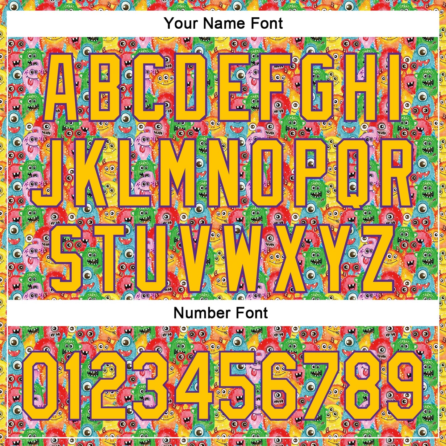 Custom Pink Yellow-Purple 3D Pattern Design Animal Funny Monster Authentic Baseball Jersey - Sky-Custom