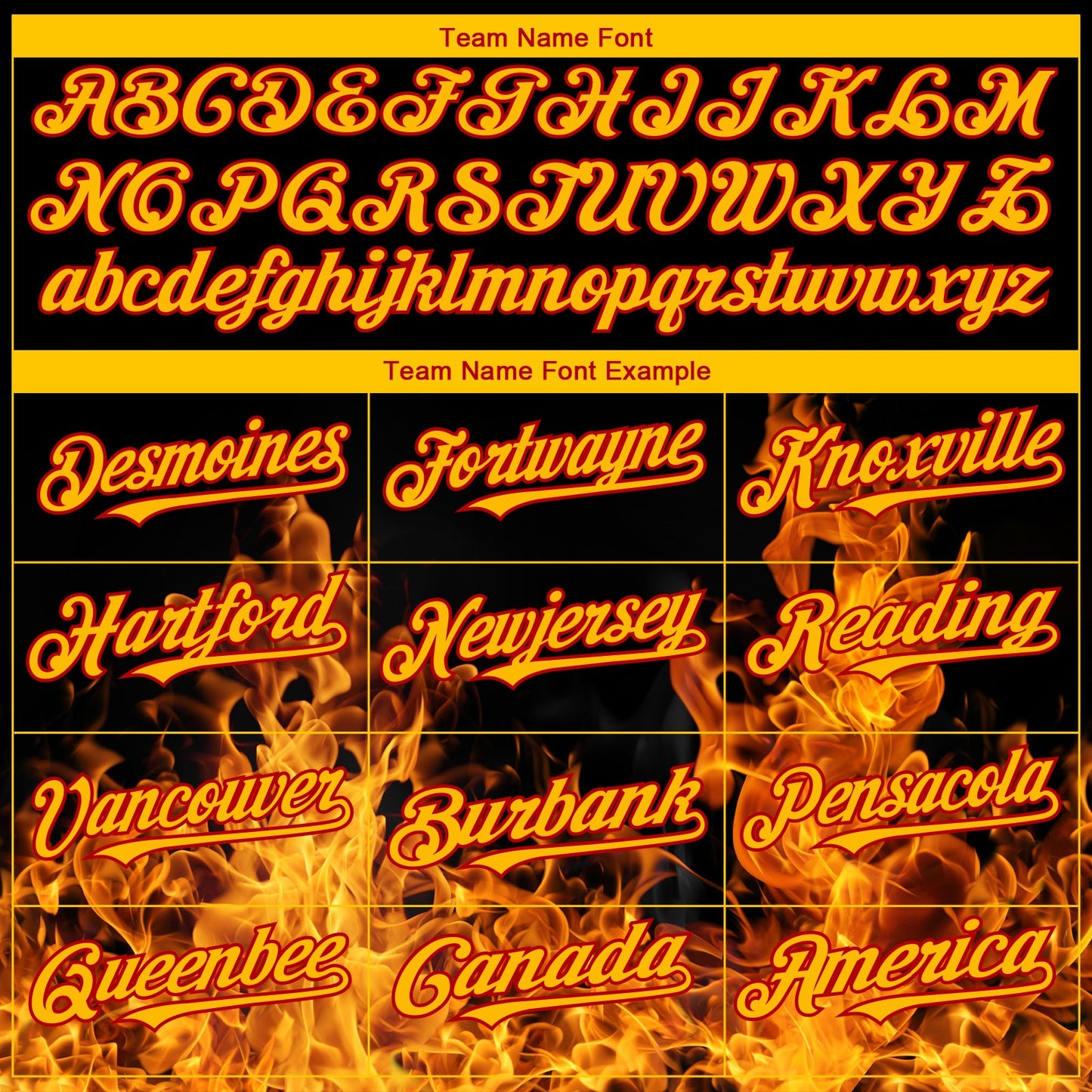 Custom Black Red-Yellow 3D Pattern Design Flame Authentic Baseball Jersey - Sky-Custom