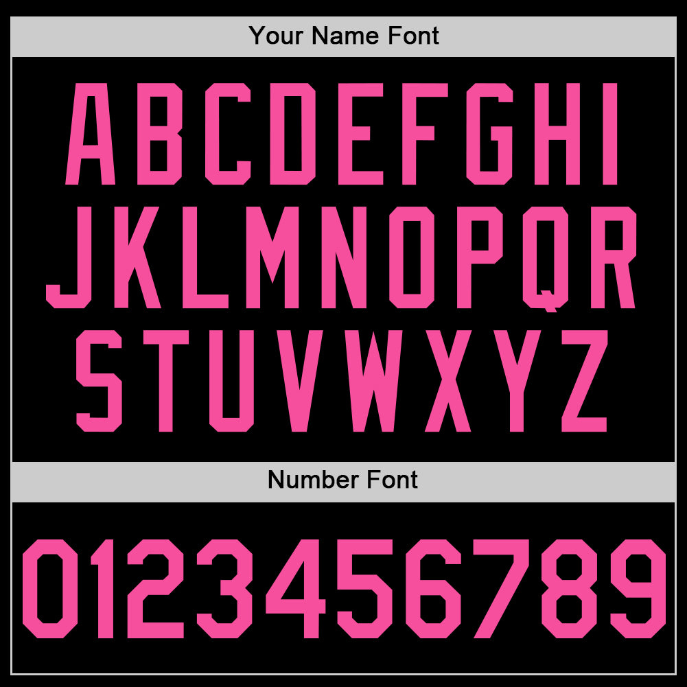 Custom Black Pink-Purple 3D Pattern Design Geometric Shapes Authentic Baseball Jersey - Sky-Custom