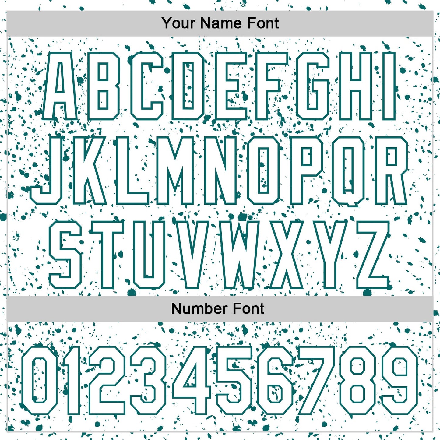 Custom White Teal 3D Pattern Design Abstract Splatter Ink Authentic Baseball Jersey - Sky-Custom