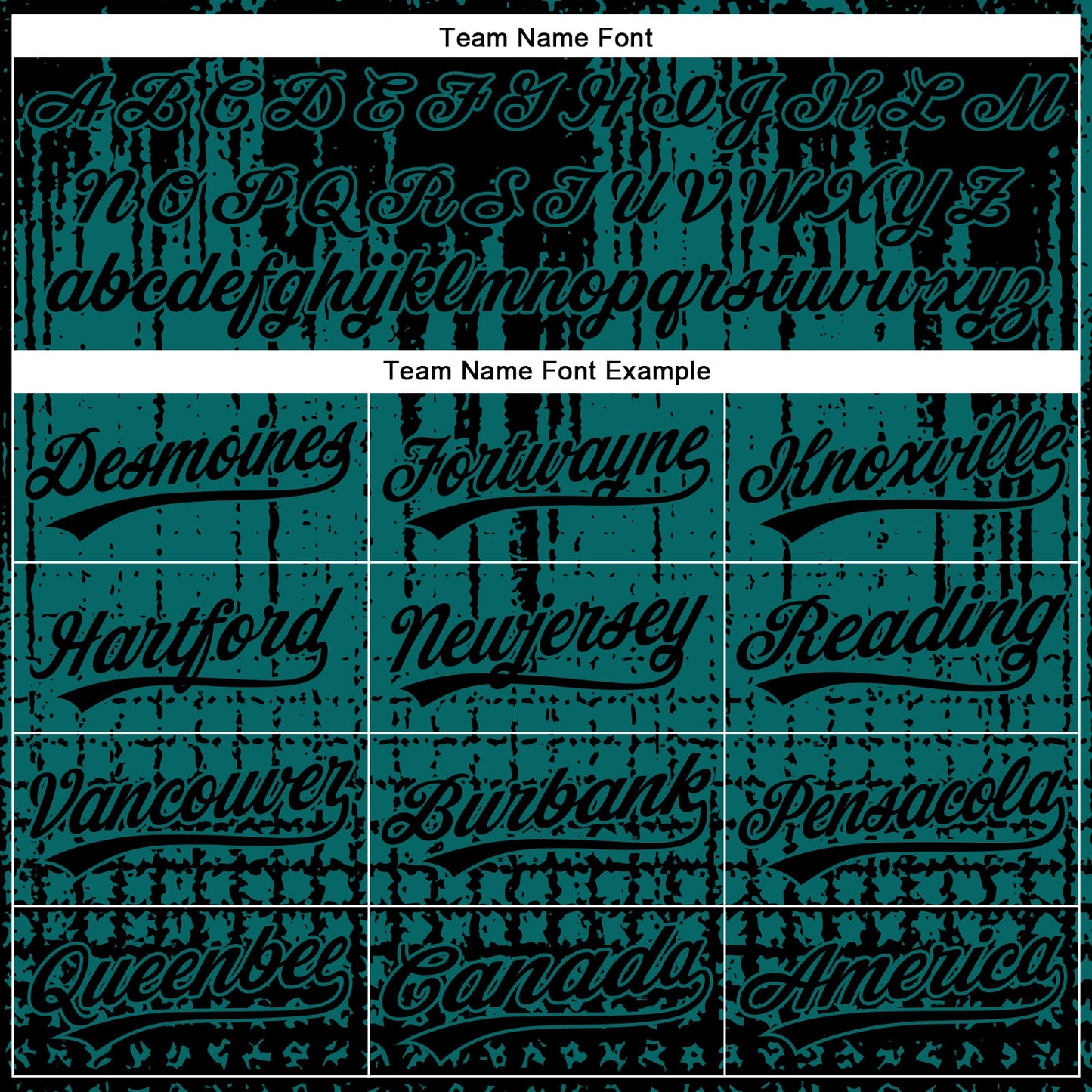 Custom Teal Black 3D Pattern Design Abstract Shape Authentic Baseball Jersey - Sky-Custom