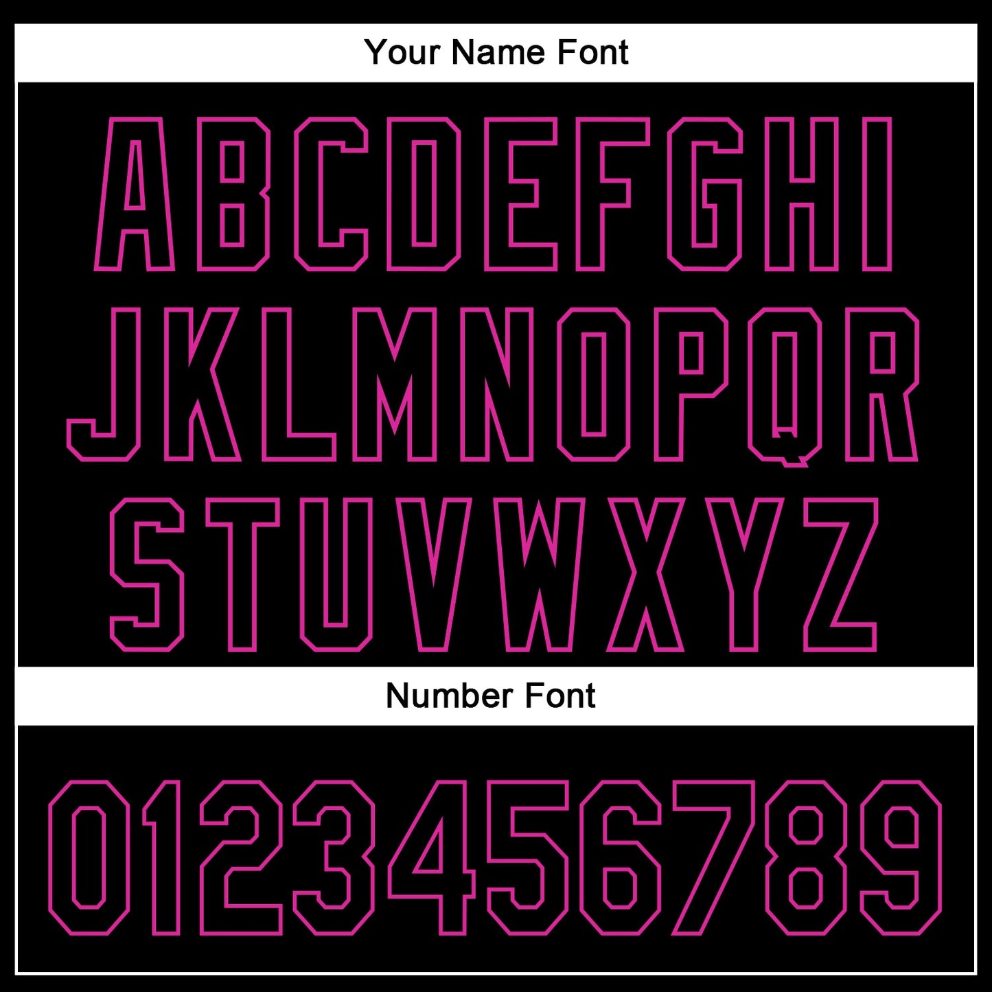 Custom Black Deep Pink 3D Pattern Design Rave Monster Authentic Baseball Jersey - Sky-Custom