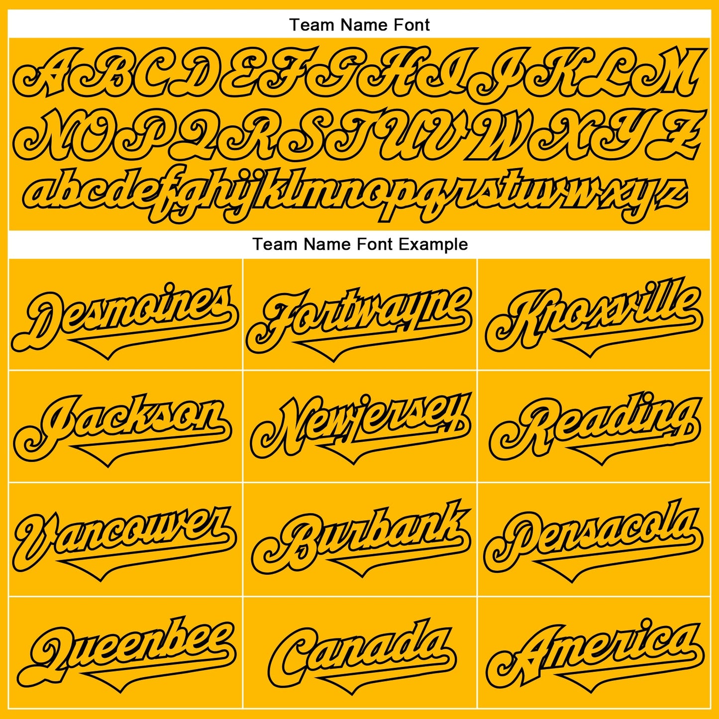 Custom Gold Black 3D Pattern Design Rave Halloween Pumpkin Authentic Baseball Jersey - Sky-Custom
