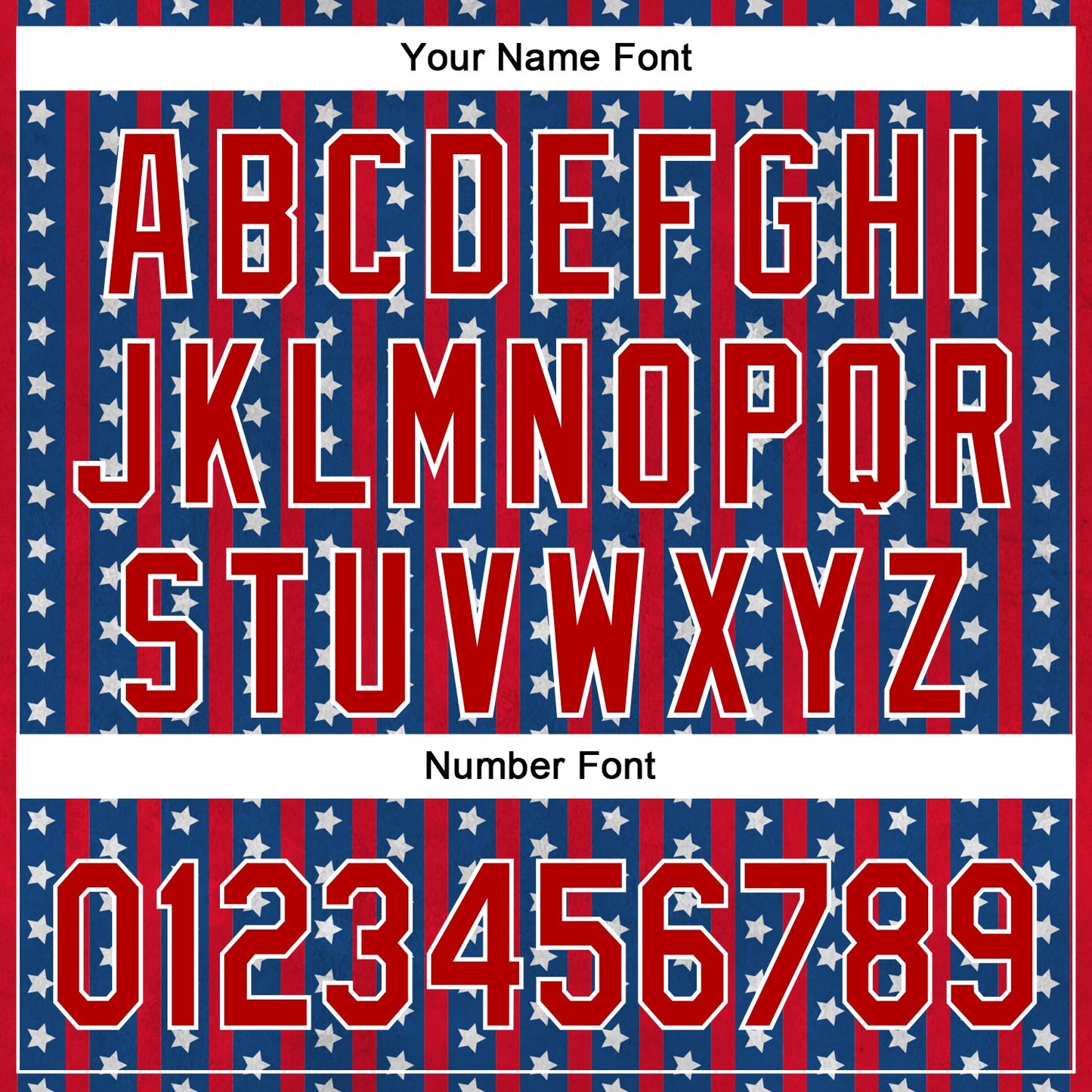 Custom Royal Red-White 3D American Flag Stars Authentic Baseball Jersey - Sky-Custom