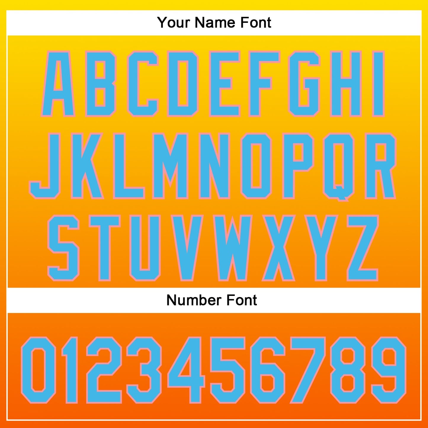 Custom Light Yellow Sky Blue Orange-Medium Pink 3D Pattern Design Football Helmet And Football Elements Authentic Baseball Jersey - Sky-Custom