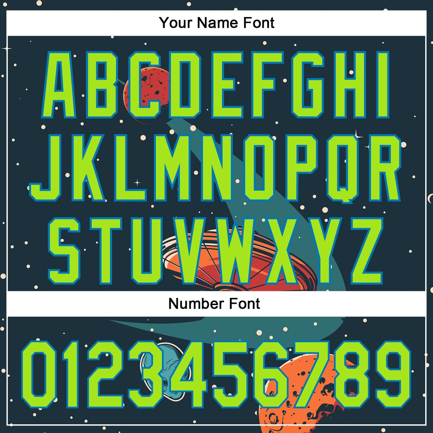 Custom Navy Neon Green-Blue 3D Halloween Authentic Baseball Jersey - Sky-Custom