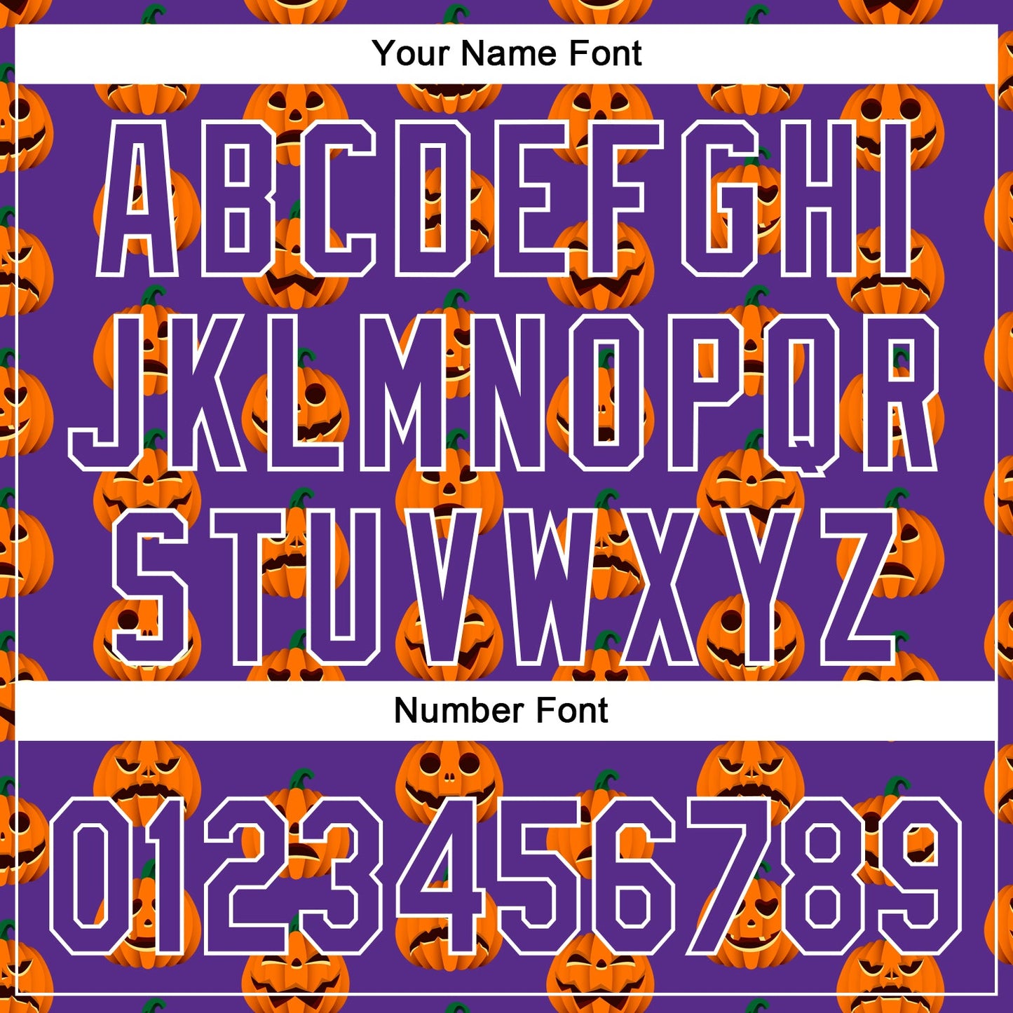 Custom Purple White 3D Halloween Authentic Baseball Jersey - Sky-Custom