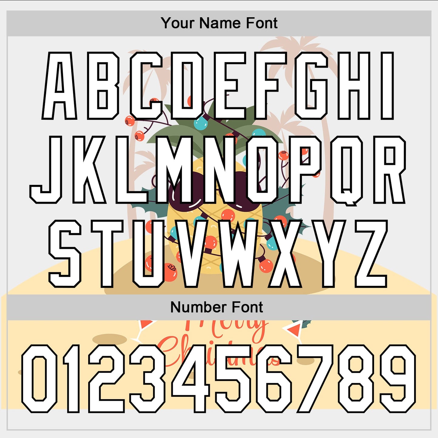 Custom White Black 3D Funny Christmas Authentic Baseball Jersey - Sky-Custom