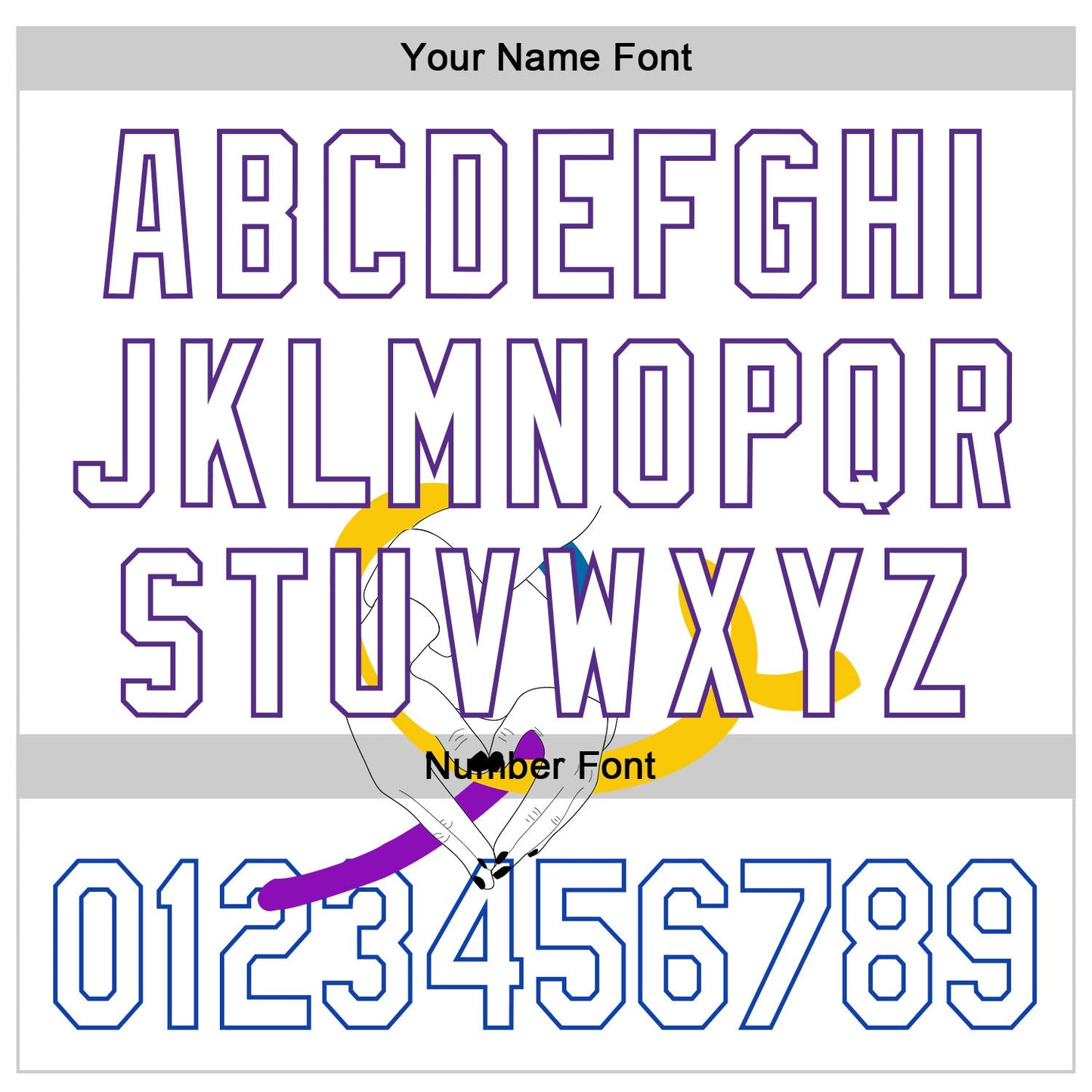 Custom White Purple Thunder Blue-Yellow 3D Bladder Cancer Ribbon Authentic Baseball Jersey - Sky-Custom