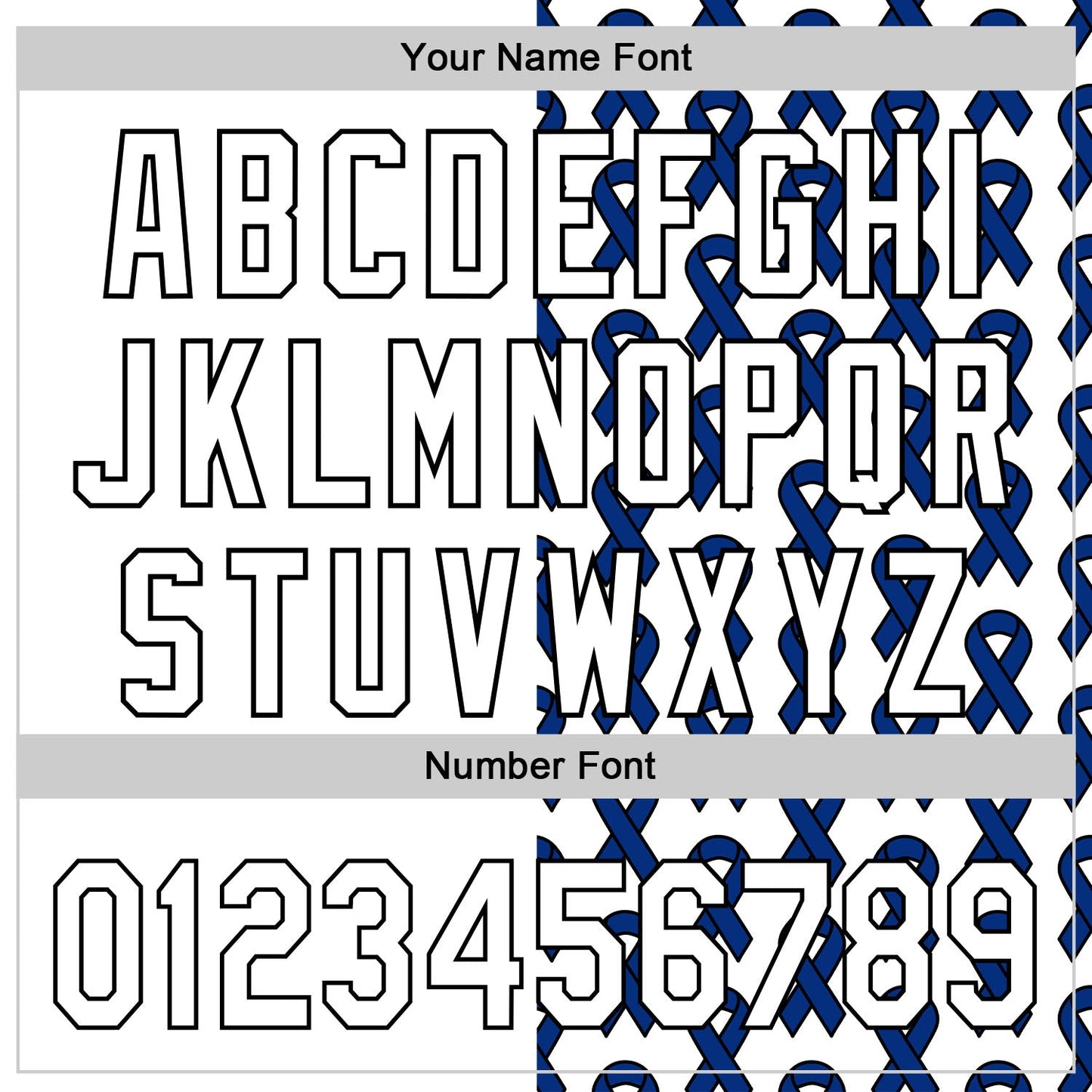 Custom White Black-Navy 3D Colorectal Cancer Ribbon Authentic Baseball Jersey - Sky-Custom