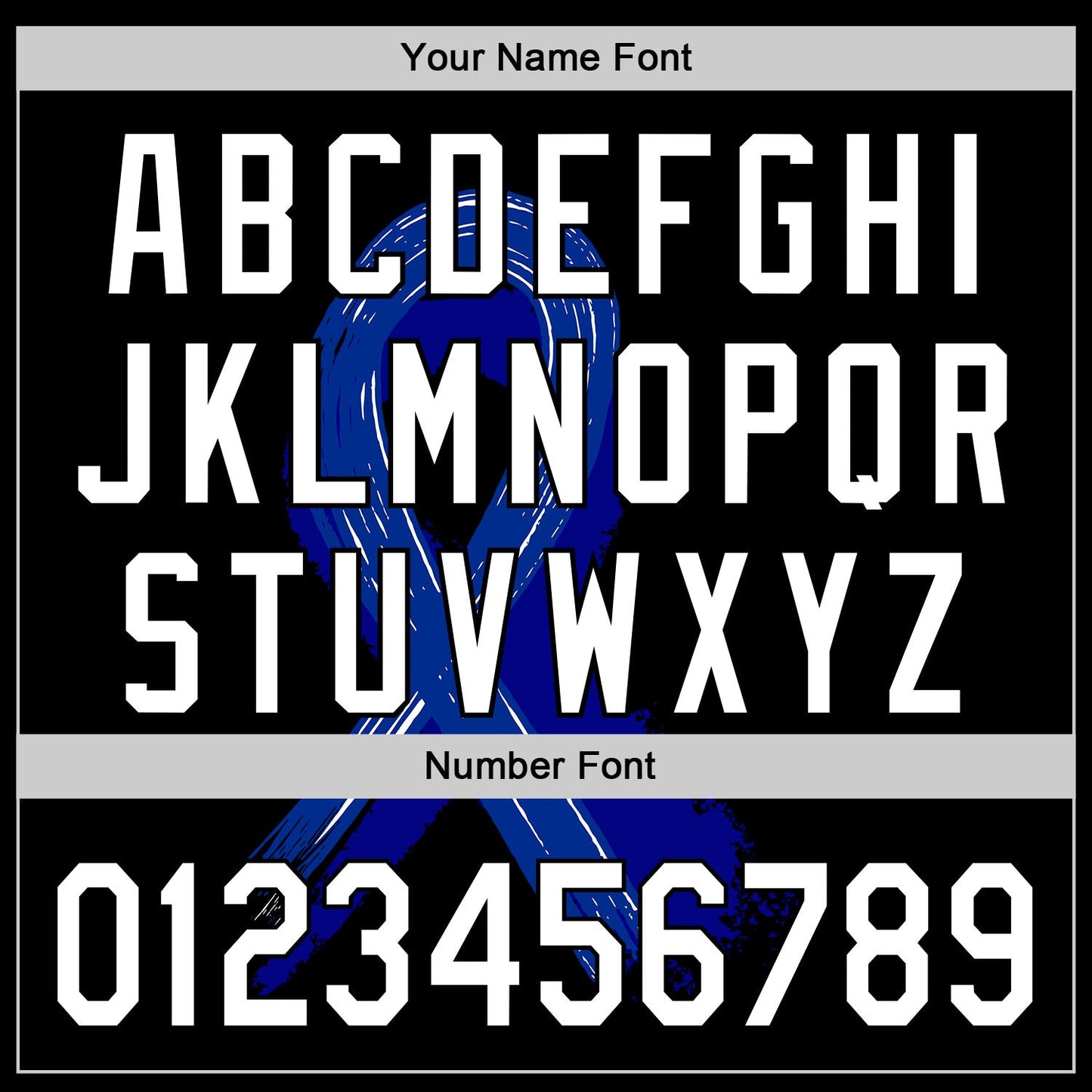 Custom Black White-Royal 3D Colorectal Cancer Ribbon Authentic Baseball Jersey - Sky-Custom