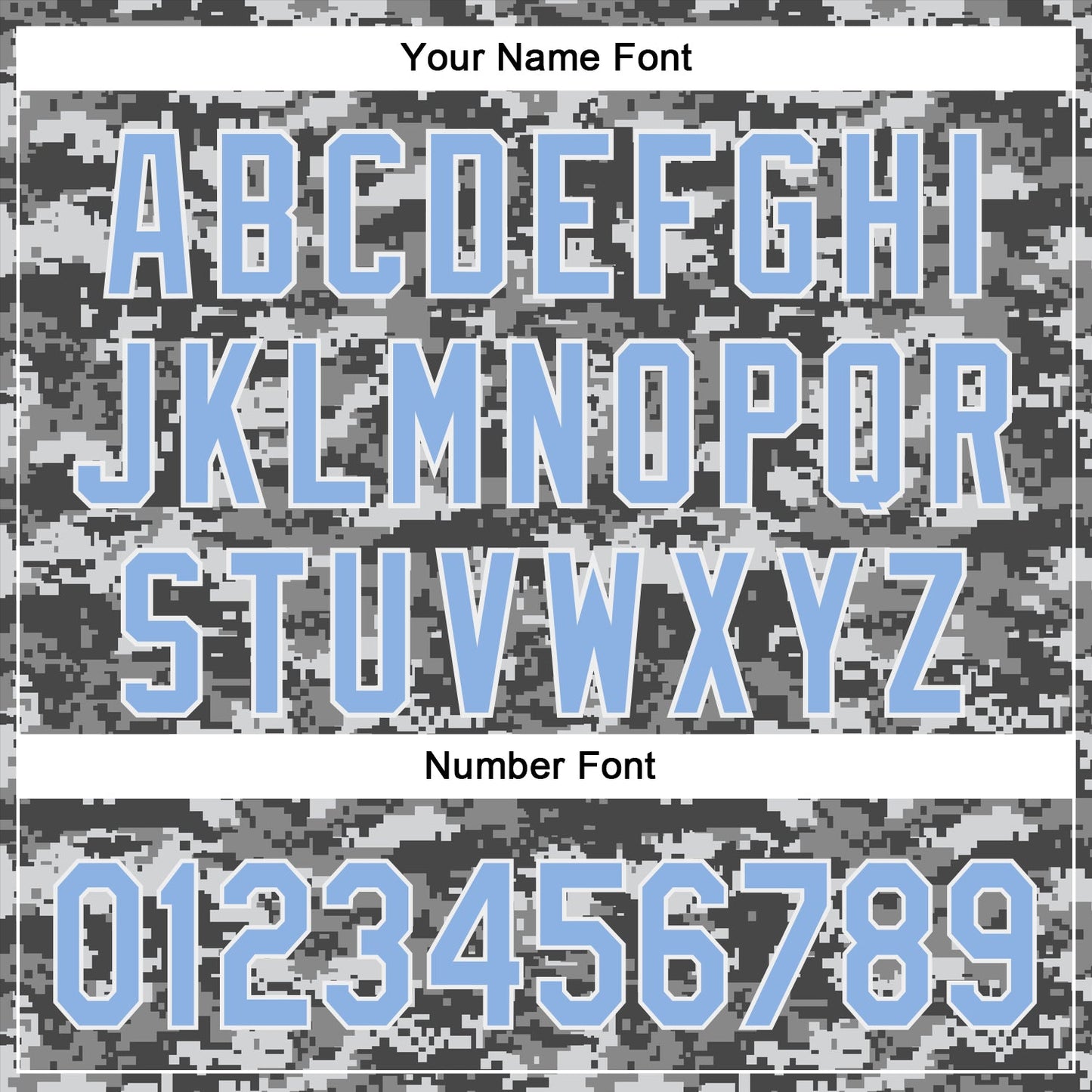 Custom Camo Light Blue-White 3D Authentic Salute To Service Baseball Jersey - Sky-Custom