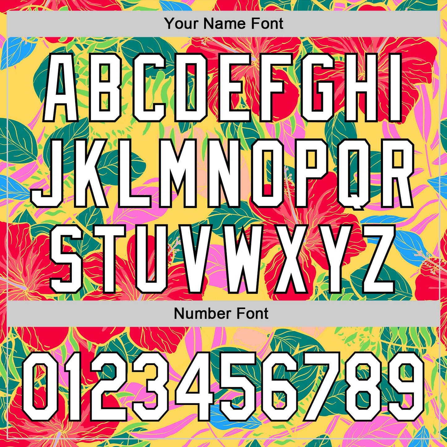 Custom Red White-Black 3D Tropical Hawaii Jungle Leaves And Flower Authentic Baseball Jersey - Sky-Custom