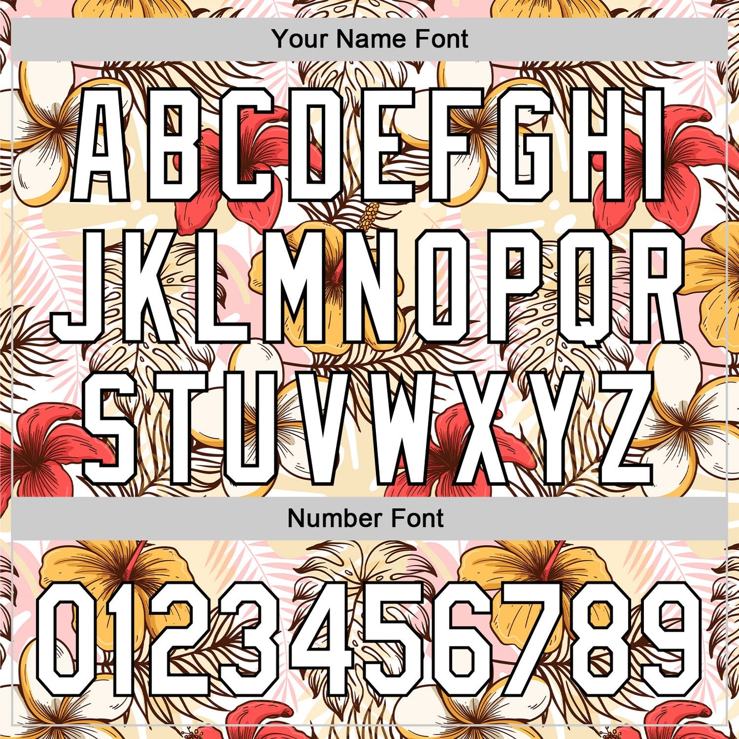 Custom White Black 3D Tropical Hawaii Jungle Leaves And Flower Authentic Baseball Jersey - Sky-Custom