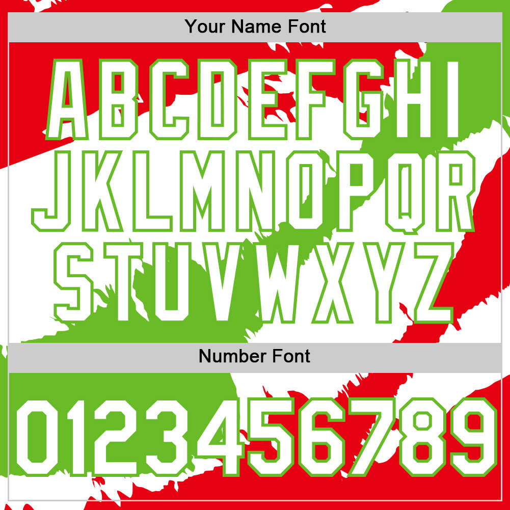 Custom Fire Red White-Aurora Green 3D Peru Peruvian Flag Authentic Baseball Jersey - Sky-Custom