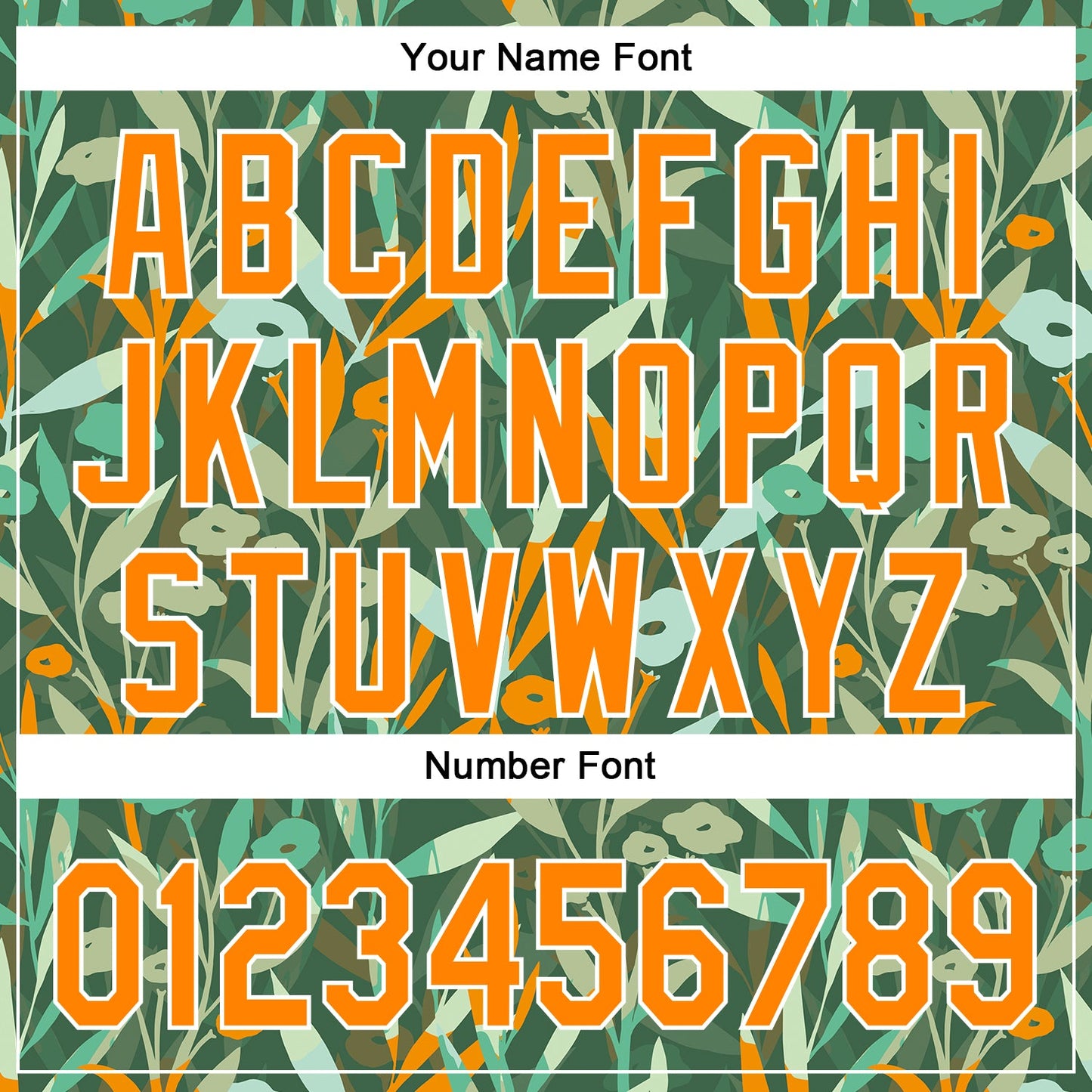 Custom Green Bay Orange-White 3D Hawaii Tropical Leaves And Flowers Authentic Baseball Jersey - Sky-Custom