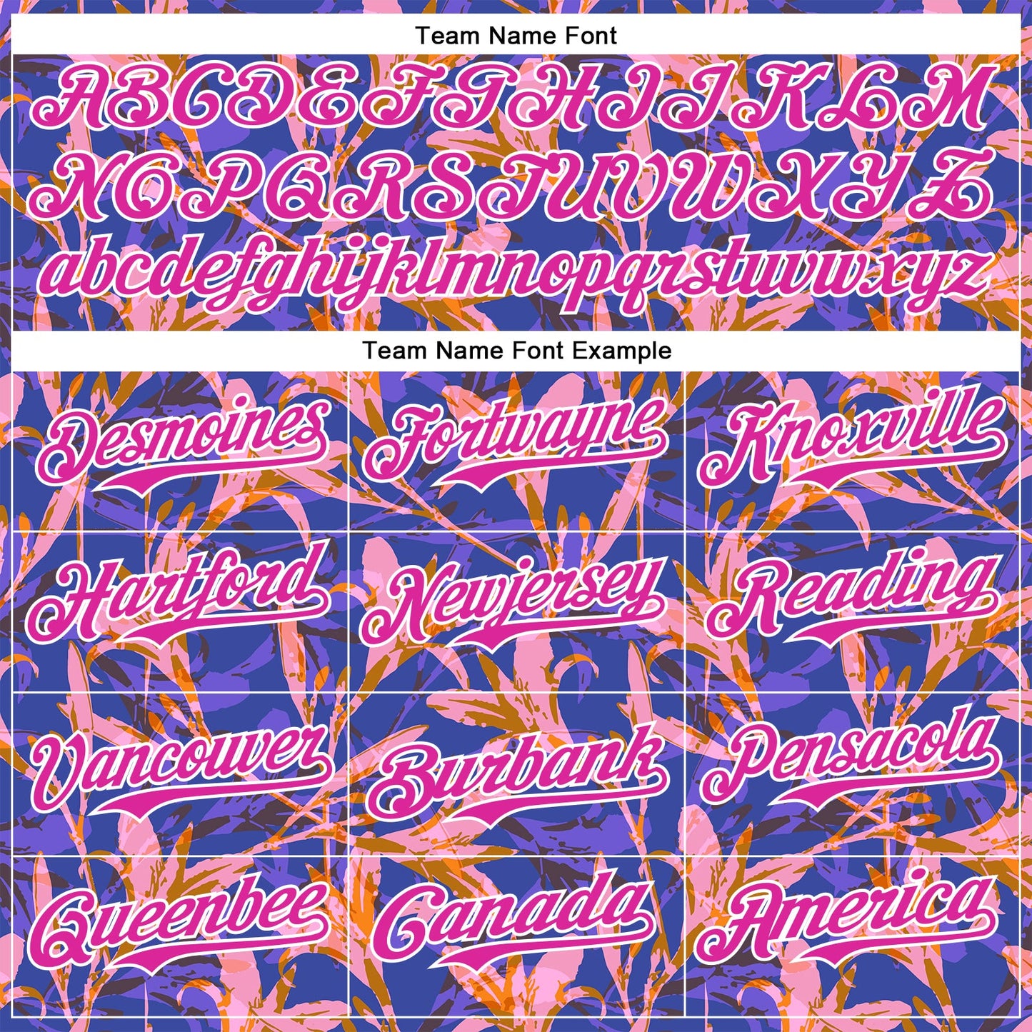 Custom Purple Deep Pink-White 3D Hawaii Tropical Flower Authentic Baseball Jersey - Sky-Custom