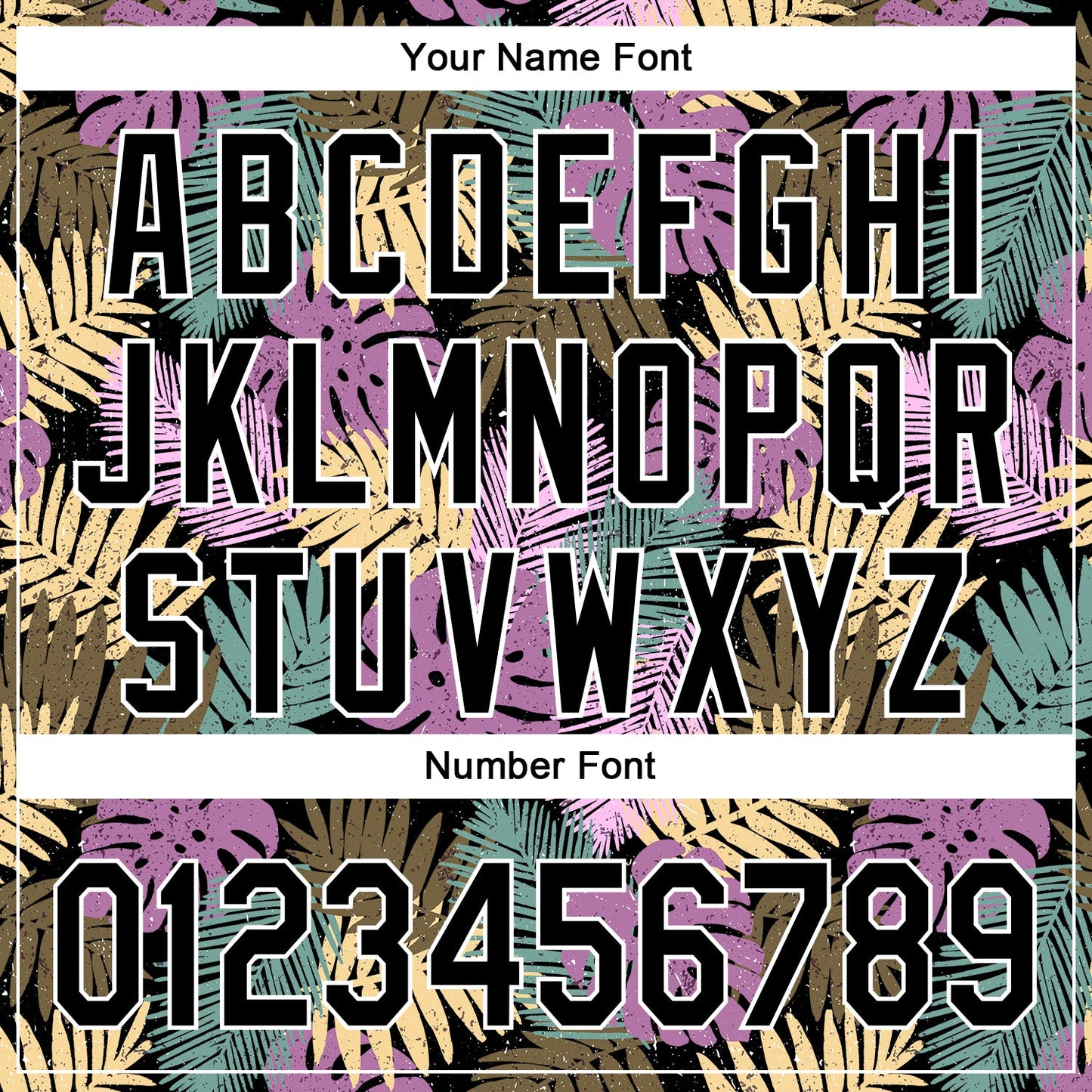 Custom Black White 3D Hawaii Tropical Palm Leaves Authentic Baseball Jersey - Sky-Custom