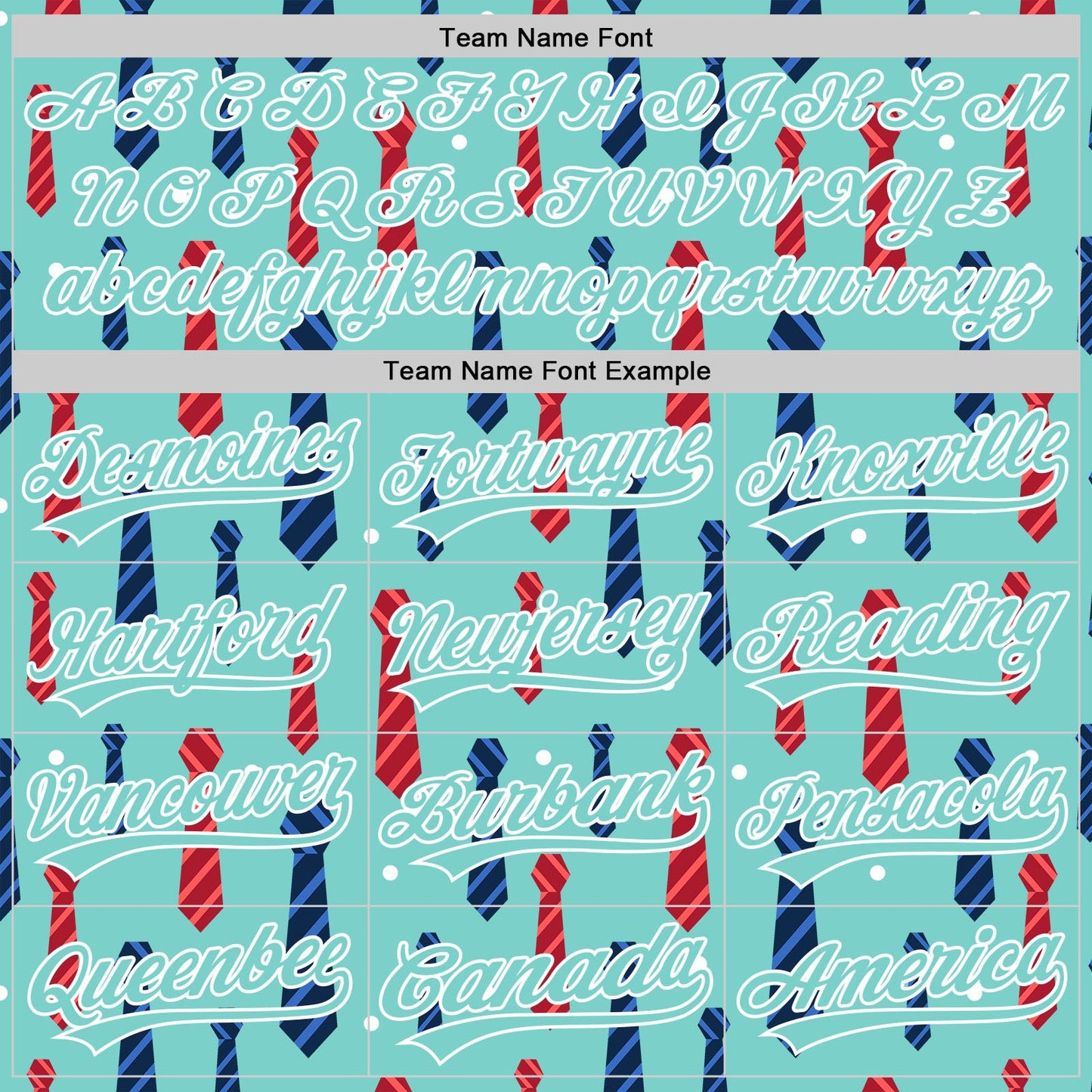 Custom Ice Blue White 3D Pattern Design Father's Day Tie Authentic Baseball Jersey - Sky-Custom