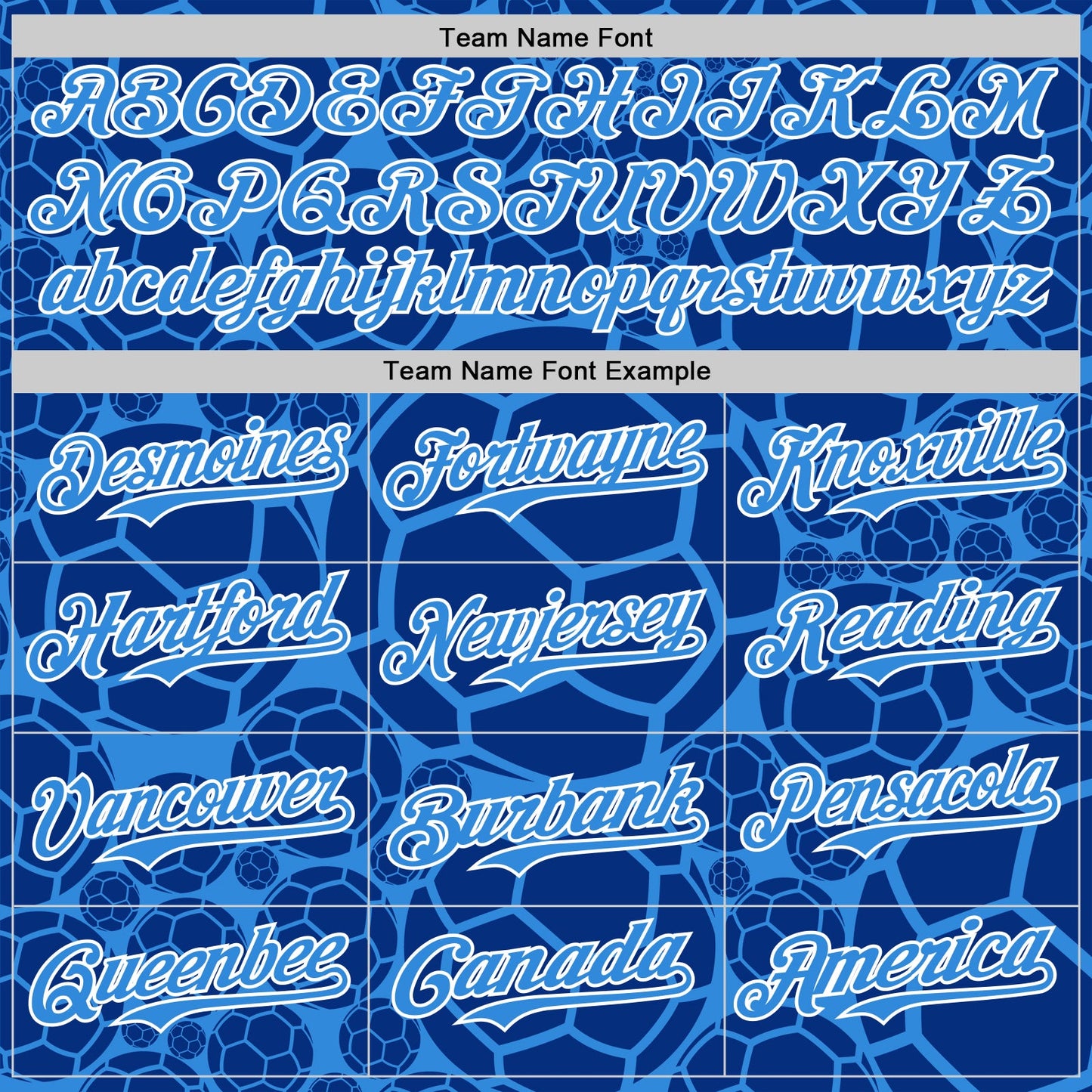 Custom Electric Blue White Comic Doodle Ballgame 3D Pattern Design Authentic Baseball Jersey - Sky-Custom