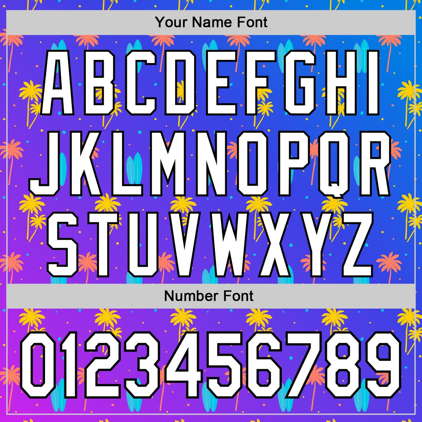 Custom Purple White-Black 3D Hawaii Tropical Palm Tree Authentic Baseball Jersey - Sky-Custom