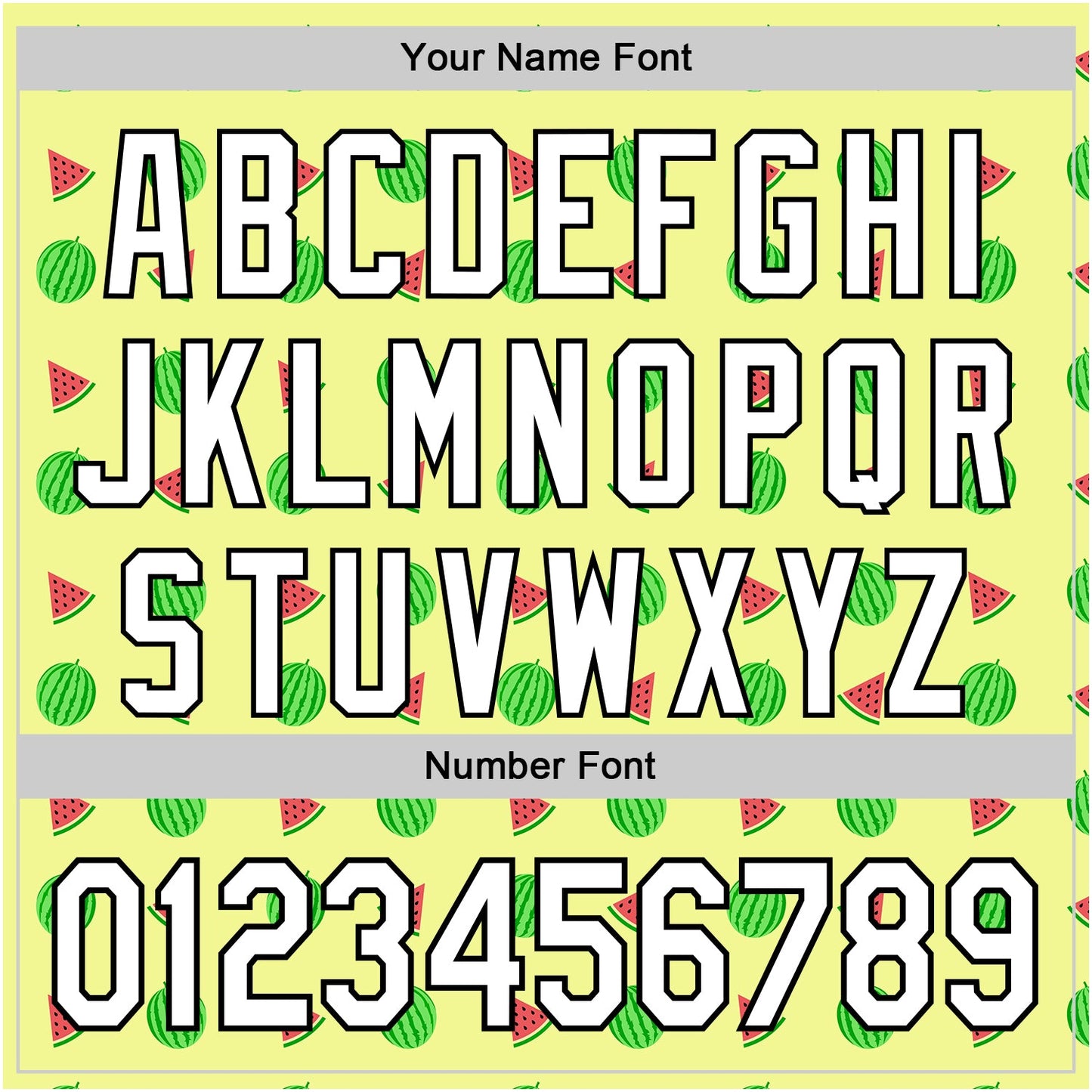 Custom Yellow White-Black 3D Hawaii Fruit Watermelon Authentic Baseball Jersey - Sky-Custom