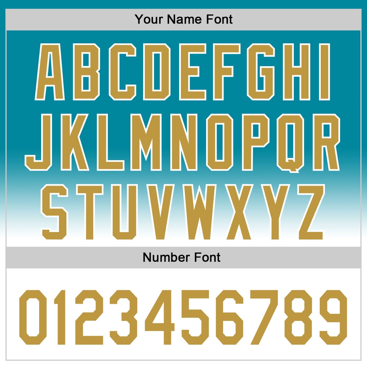 Custom Teal Old Gold-White 3D Pattern Design Gradient Mother's Day Authentic Baseball Jersey - Sky-Custom