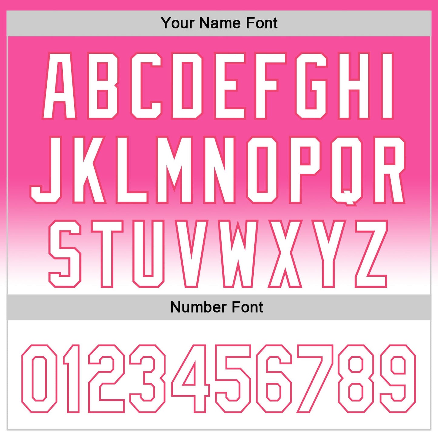 Custom Pink White-Neon Pink 3D Pattern Design Gradient Mother's Day Family Love Authentic Baseball Jersey - Sky-Custom