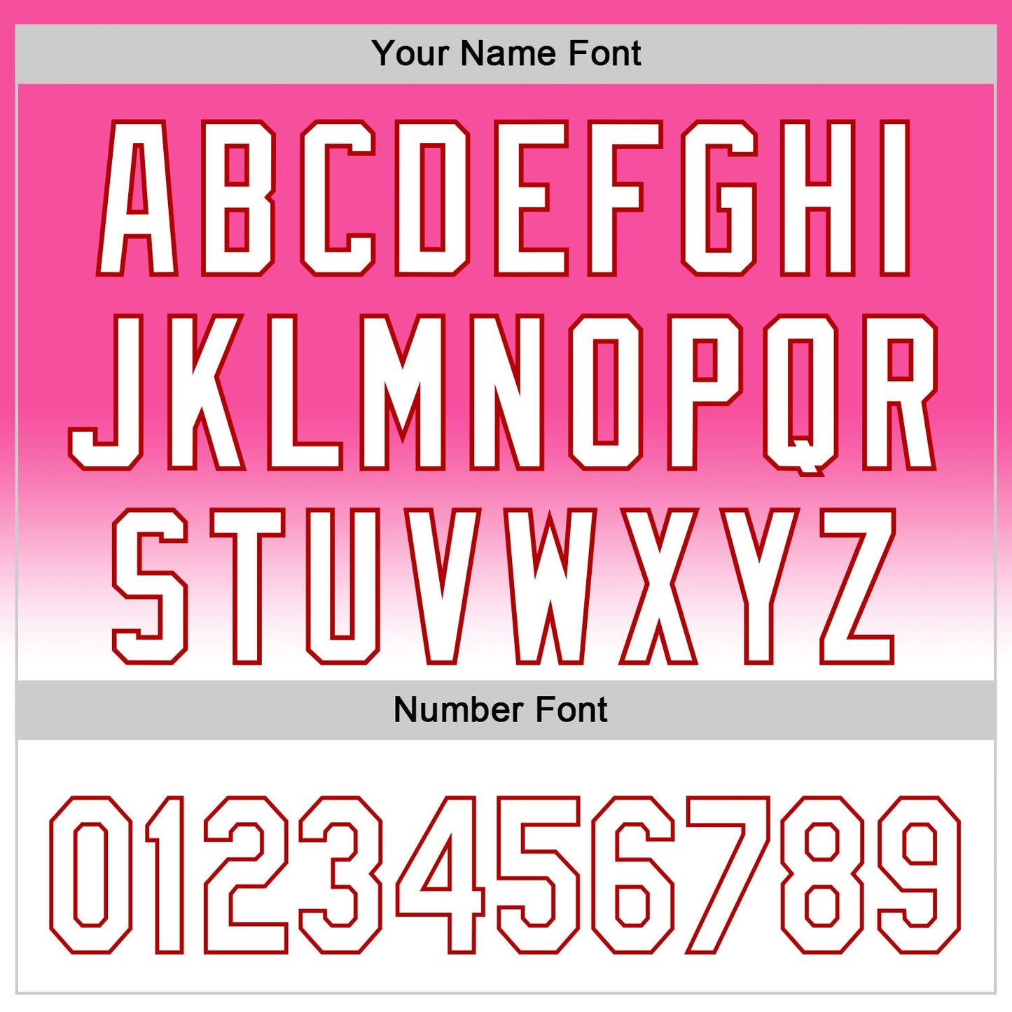 Custom Pink White-Red 3D Pattern Design Gradient Mother's Day Family Love Authentic Baseball Jersey - Sky-Custom