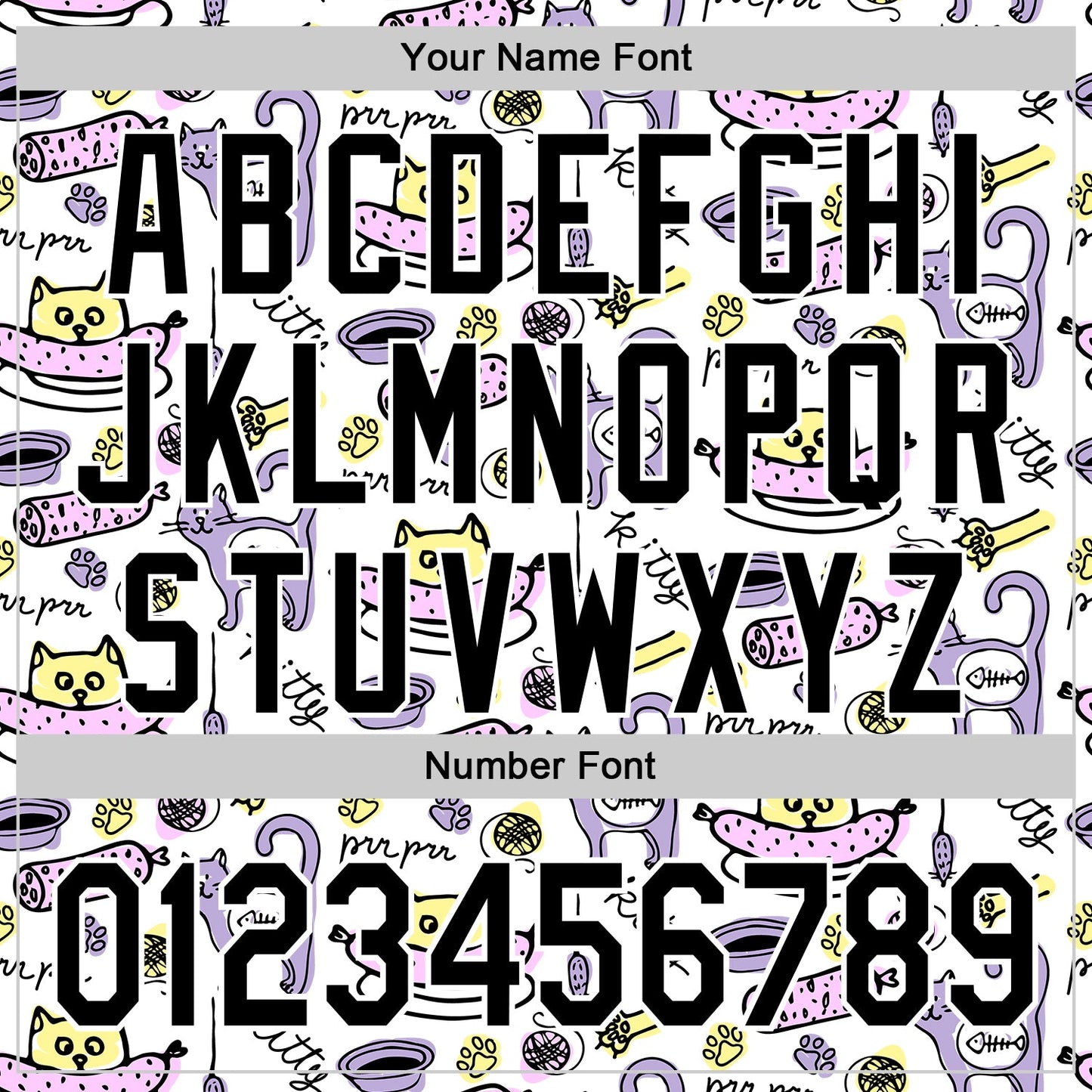 Custom White Black 3D Pattern Design Funny Cartoon Animal Cat And Dog Authentic Baseball Jersey - Sky-Custom