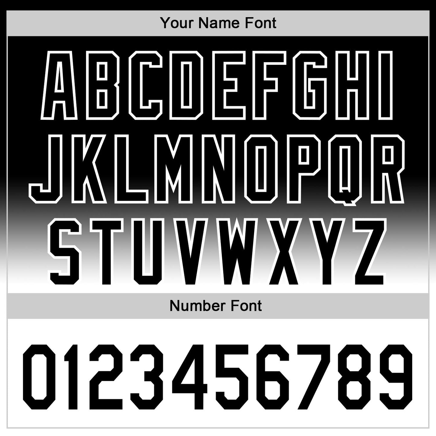 Custom Black White 3D Pattern Design Father's Day Fade Authentic Baseball Jersey - Sky-Custom