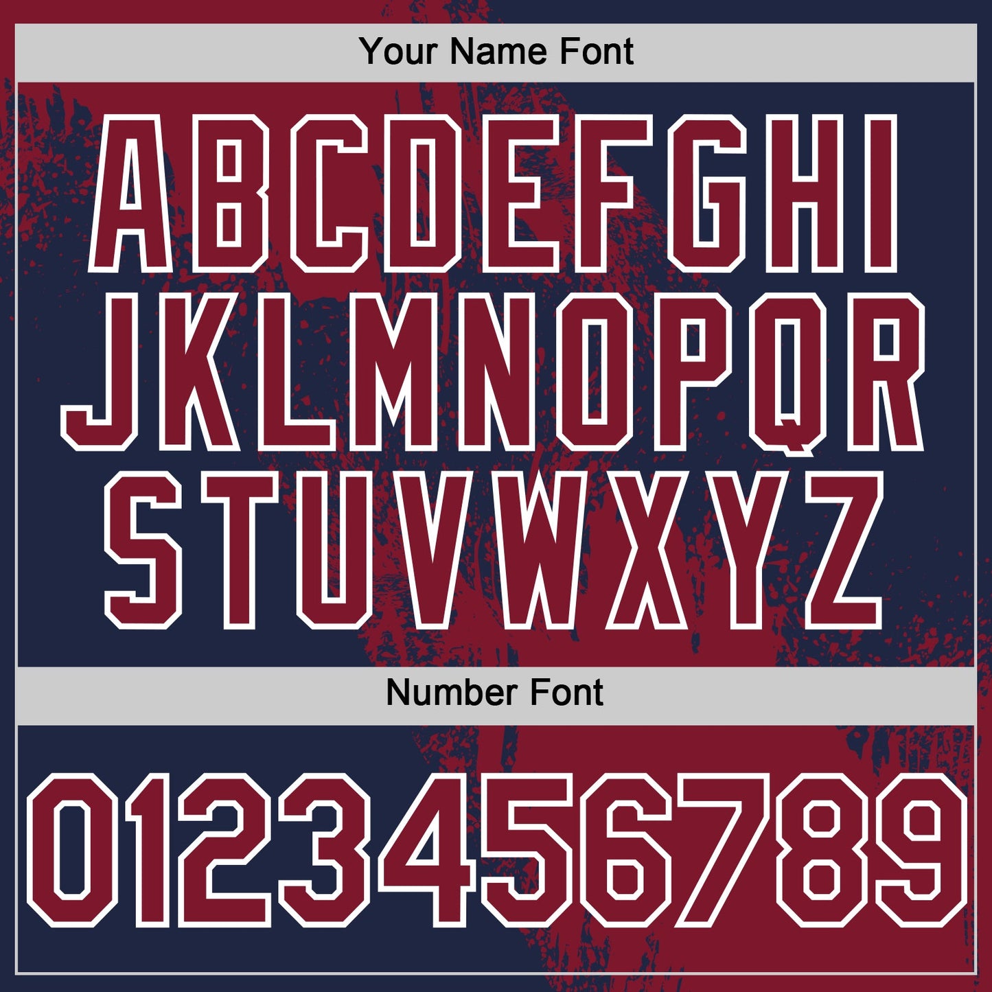 Custom Crimson Navy-White 3D Pattern Design Abstract Brush Stroke Authentic Baseball Jersey - Sky-Custom