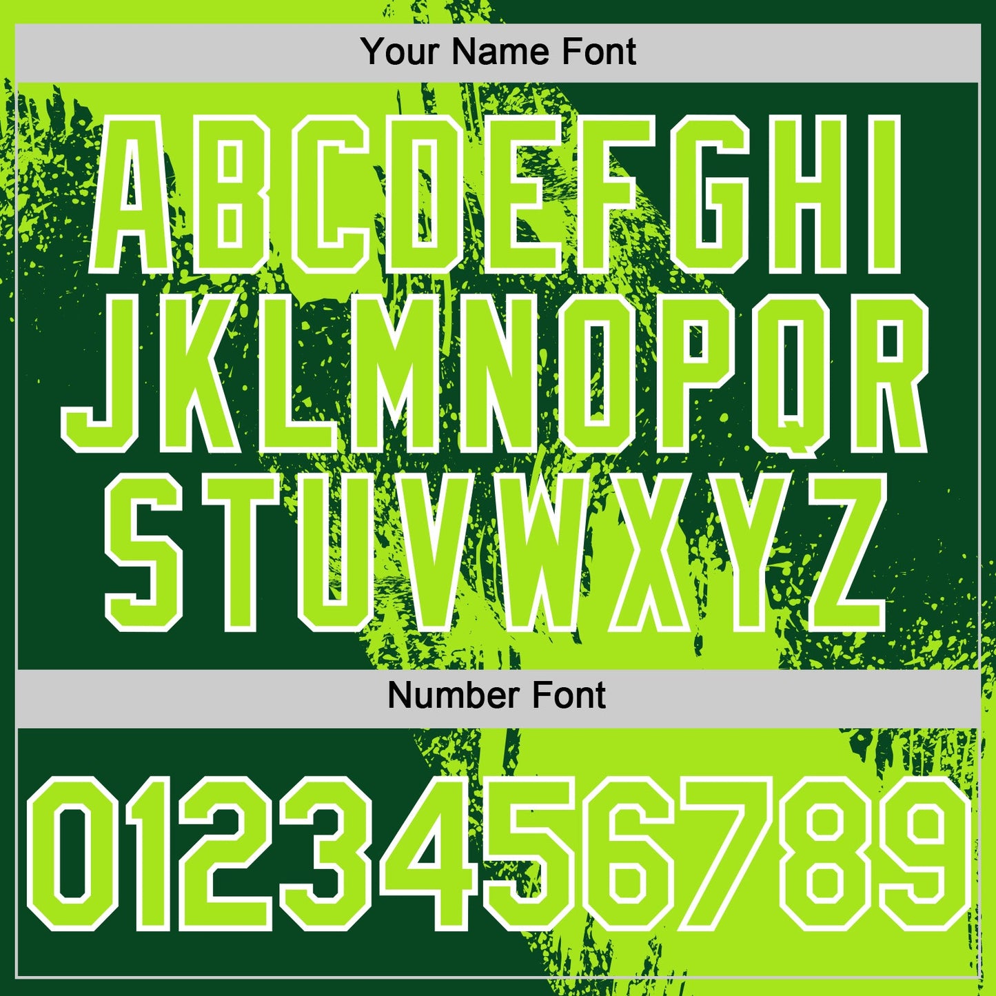 Custom Neon Green Green-White 3D Pattern Design Abstract Brush Stroke Authentic Baseball Jersey - Sky-Custom