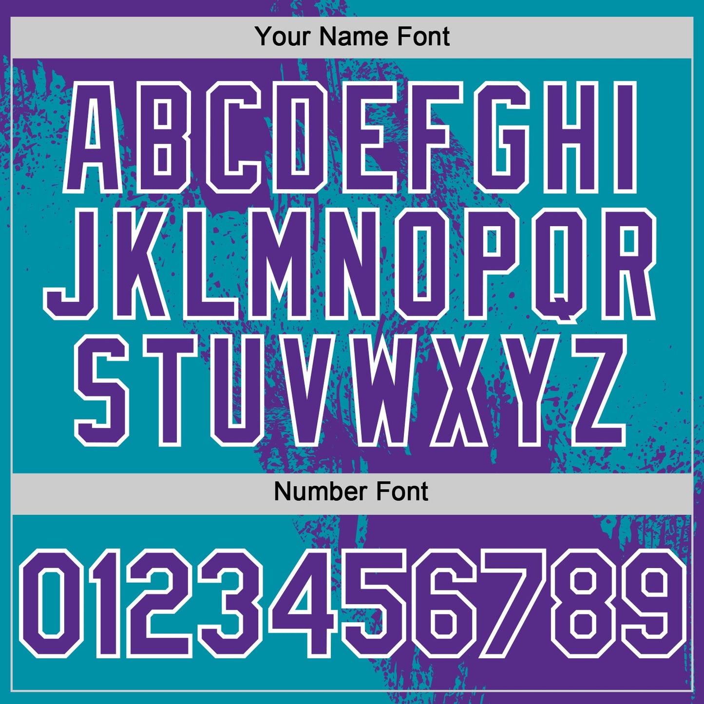 Custom Purple Teal-White 3D Pattern Design Abstract Brush Stroke Authentic Baseball Jersey - Sky-Custom