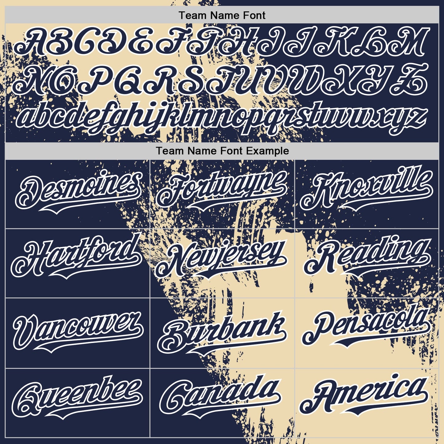 Custom Cream Navy-White 3D Pattern Design Abstract Brush Stroke Authentic Baseball Jersey - Sky-Custom