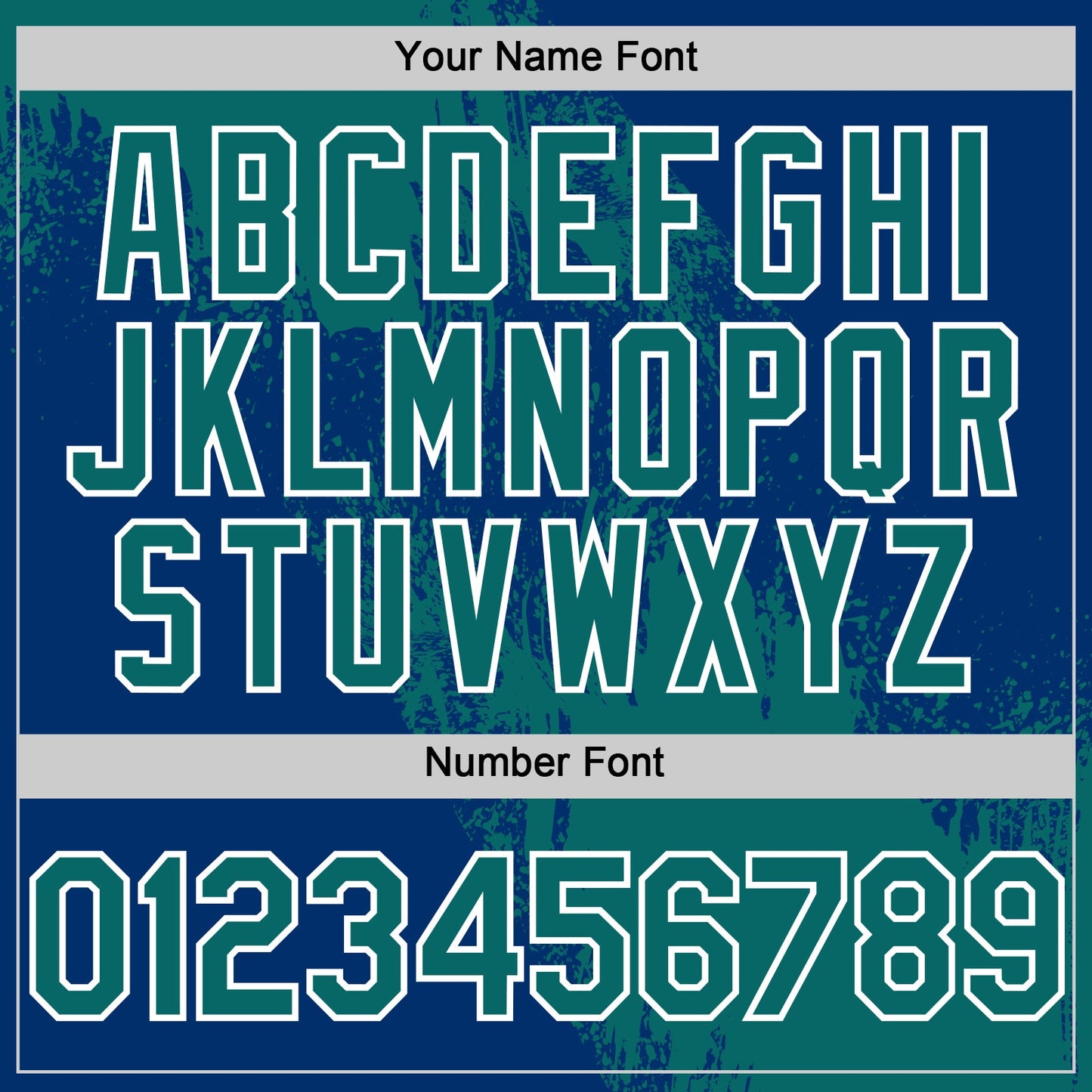 Custom Teal US Navy Blue-White 3D Pattern Design Abstract Brush Stroke Authentic Baseball Jersey - Sky-Custom