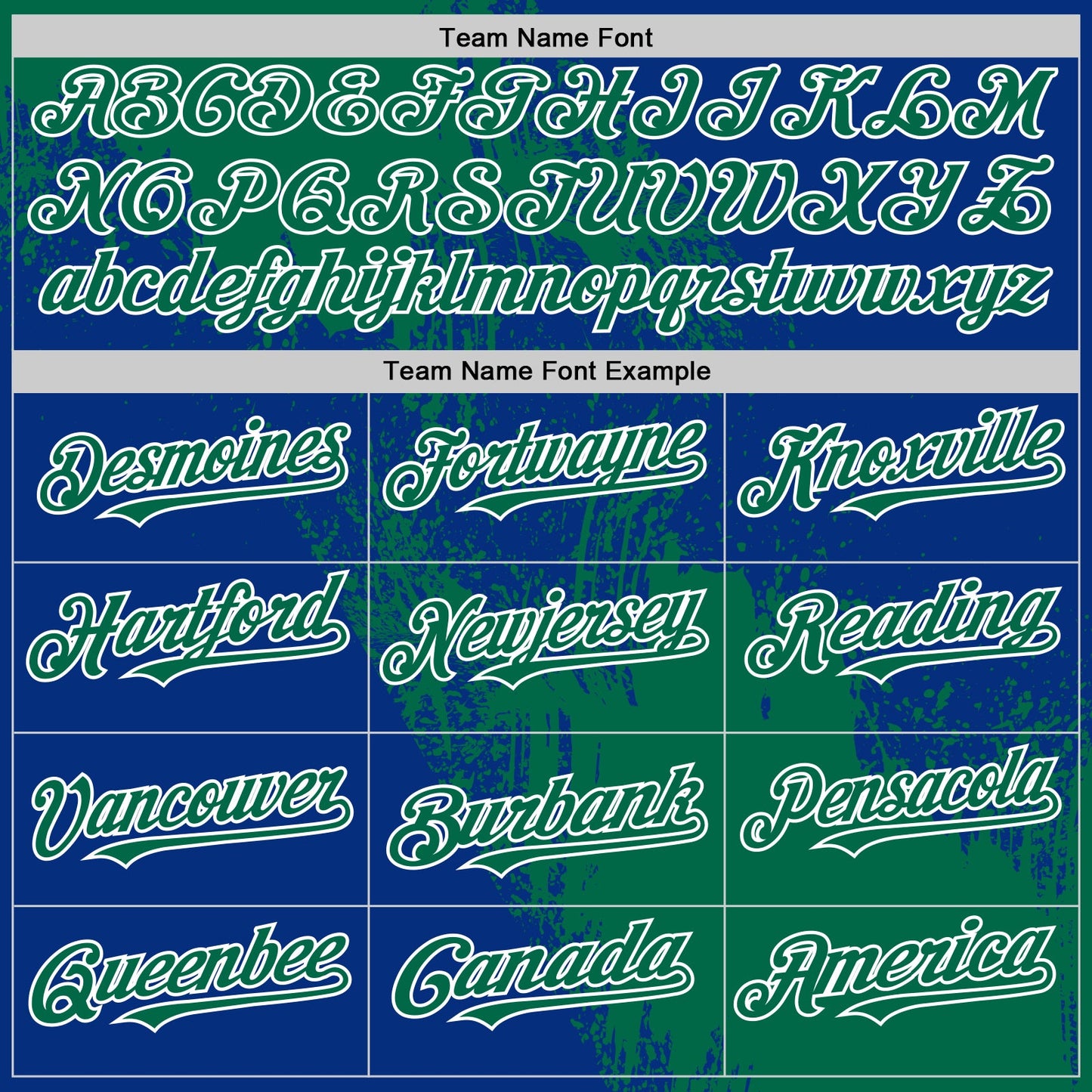 Custom Kelly Green Royal-White 3D Pattern Design Abstract Brush Stroke Authentic Baseball Jersey - Sky-Custom