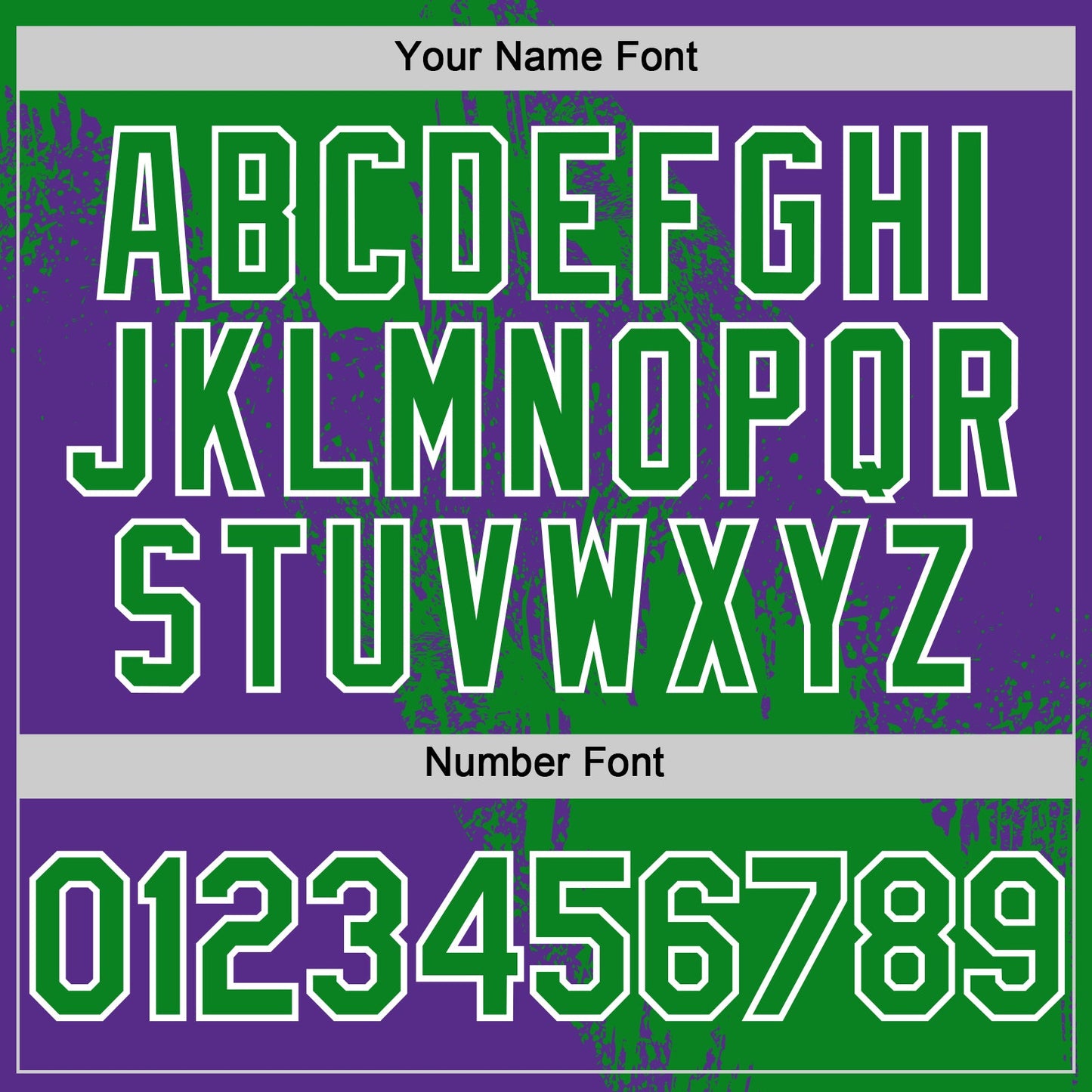 Custom Grass Green Purple-White 3D Pattern Design Abstract Brush Stroke Authentic Baseball Jersey - Sky-Custom